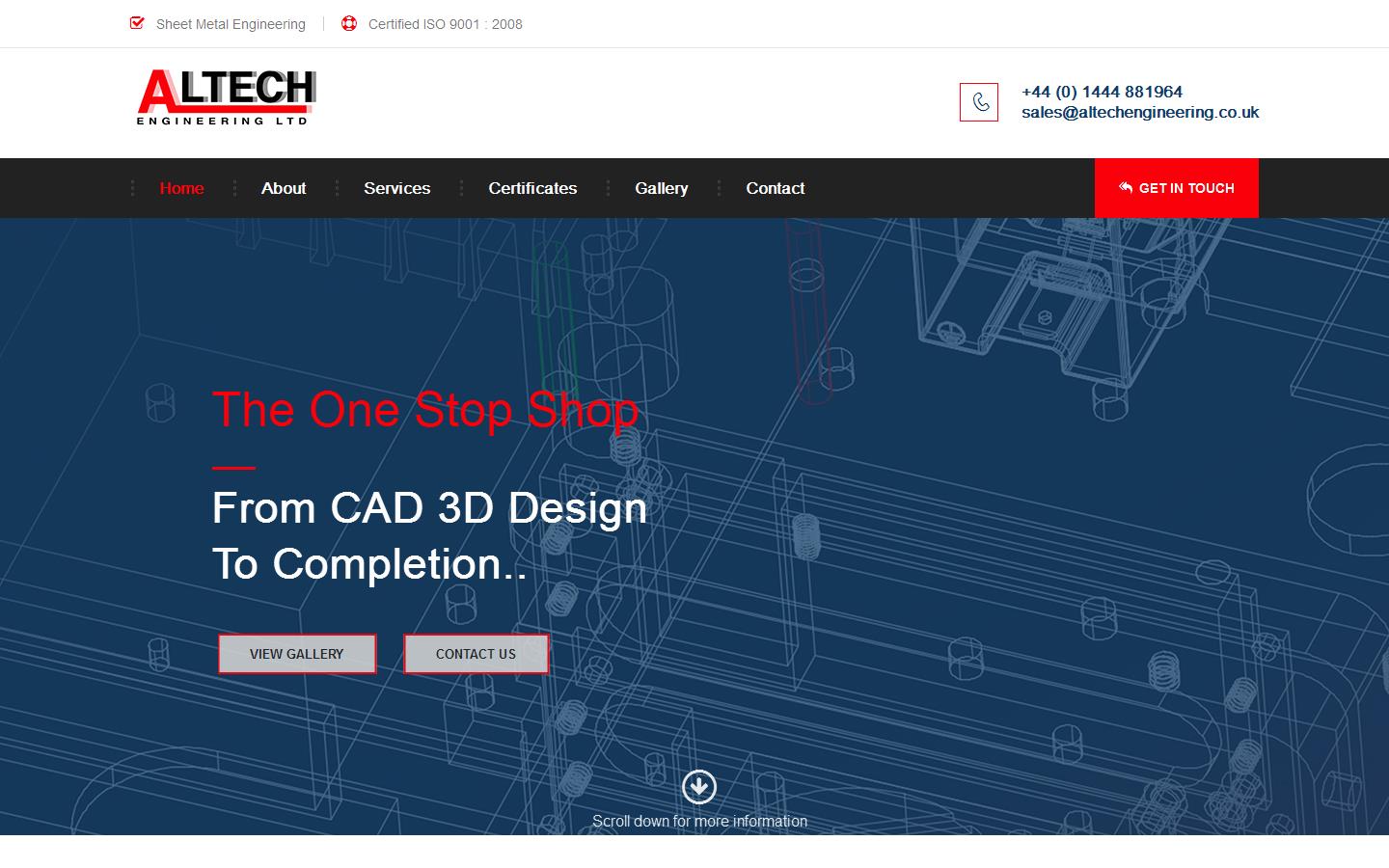 Altech Engineering Ltd  Website