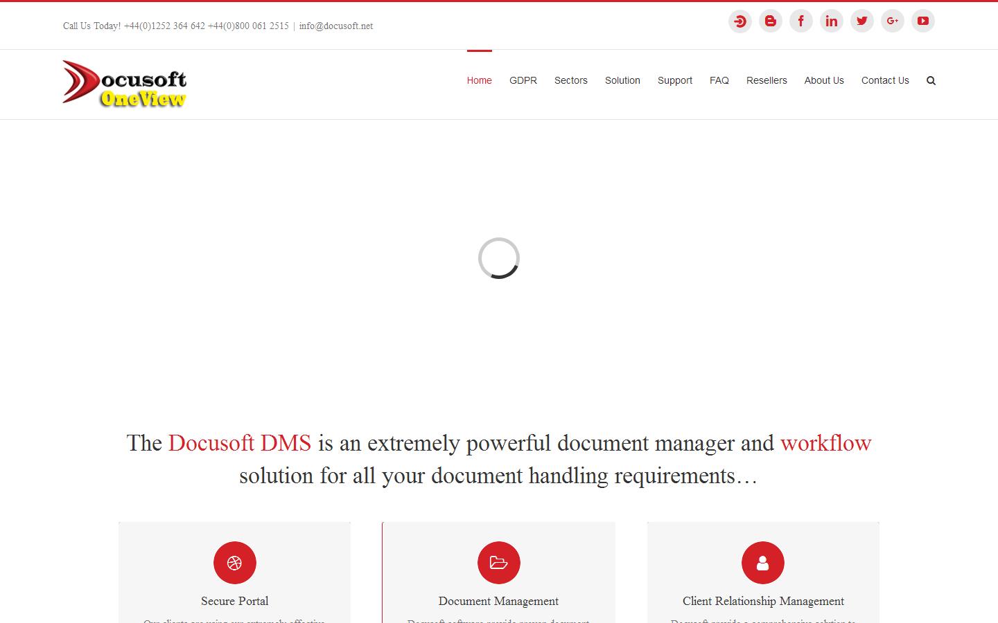 Docusoft  Website