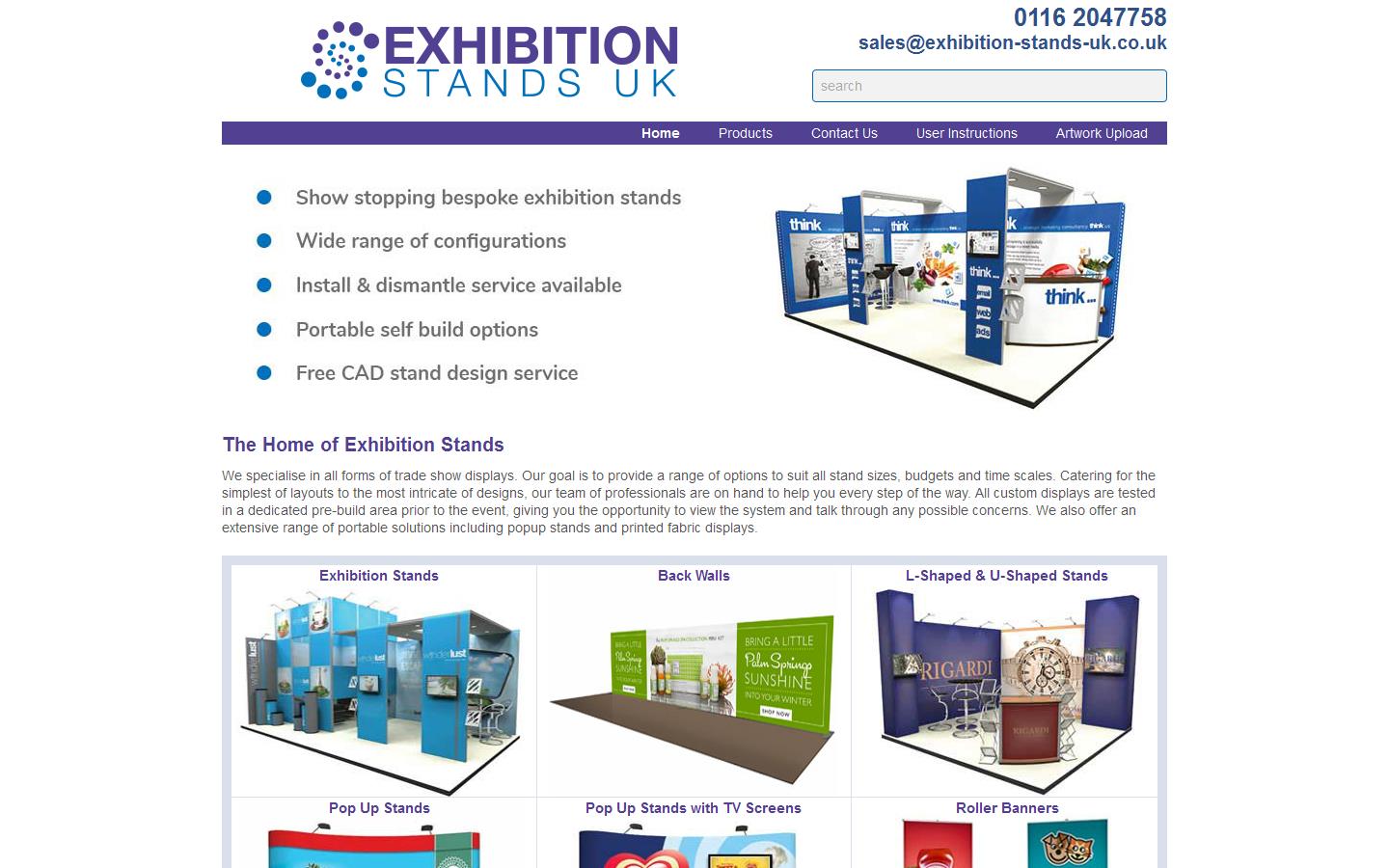Exhibition Stands UK Website