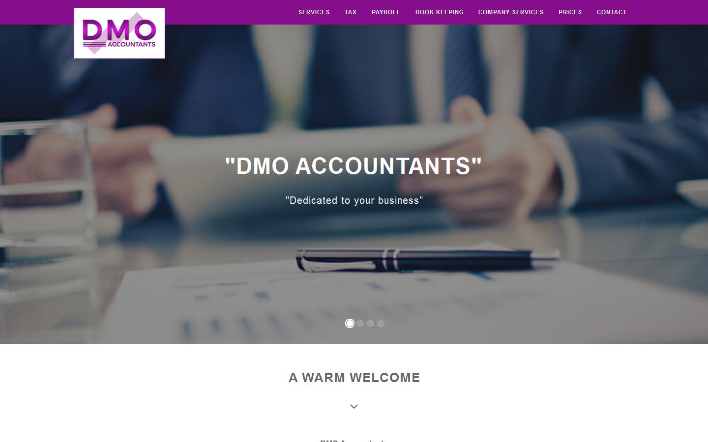 DMO Accountants Website