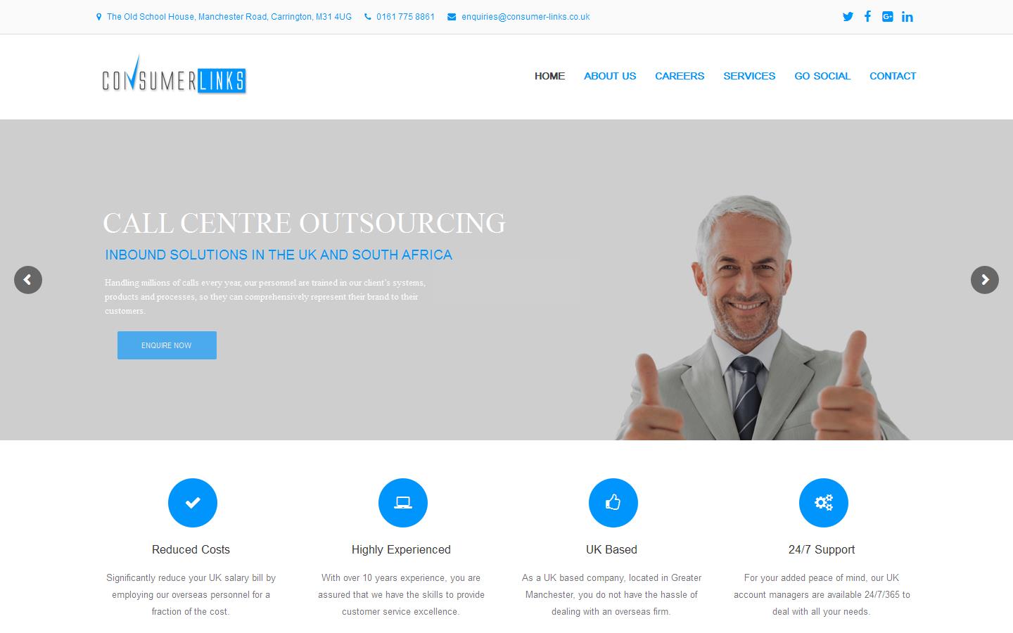 Consumer Links Website