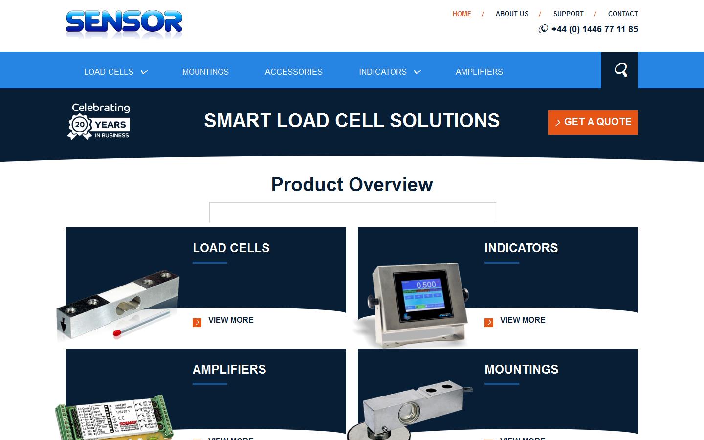 Sensor techniques Ltd Website