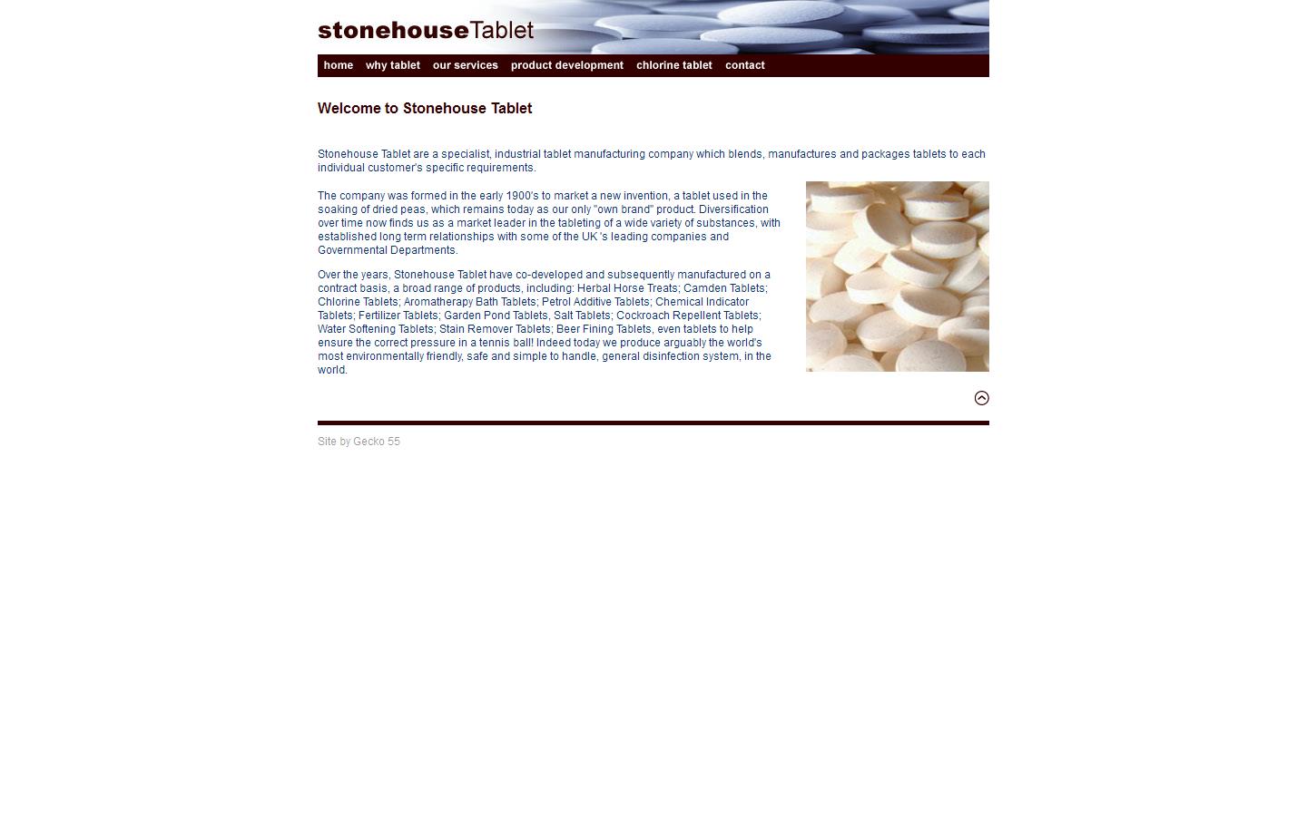Stonehouse tablet manufactory co Website