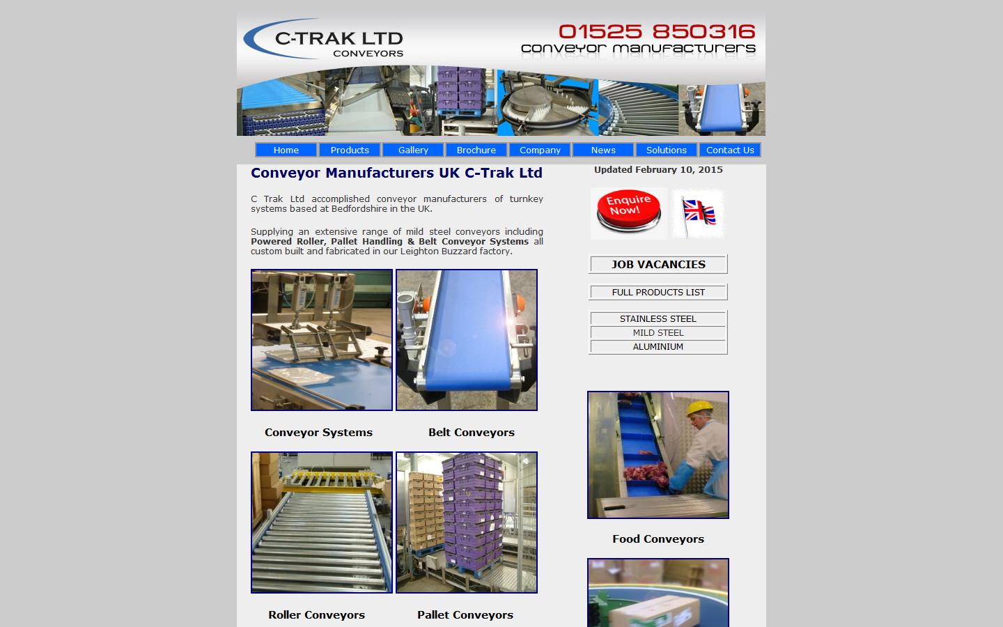 C-Trak Ltd Website
