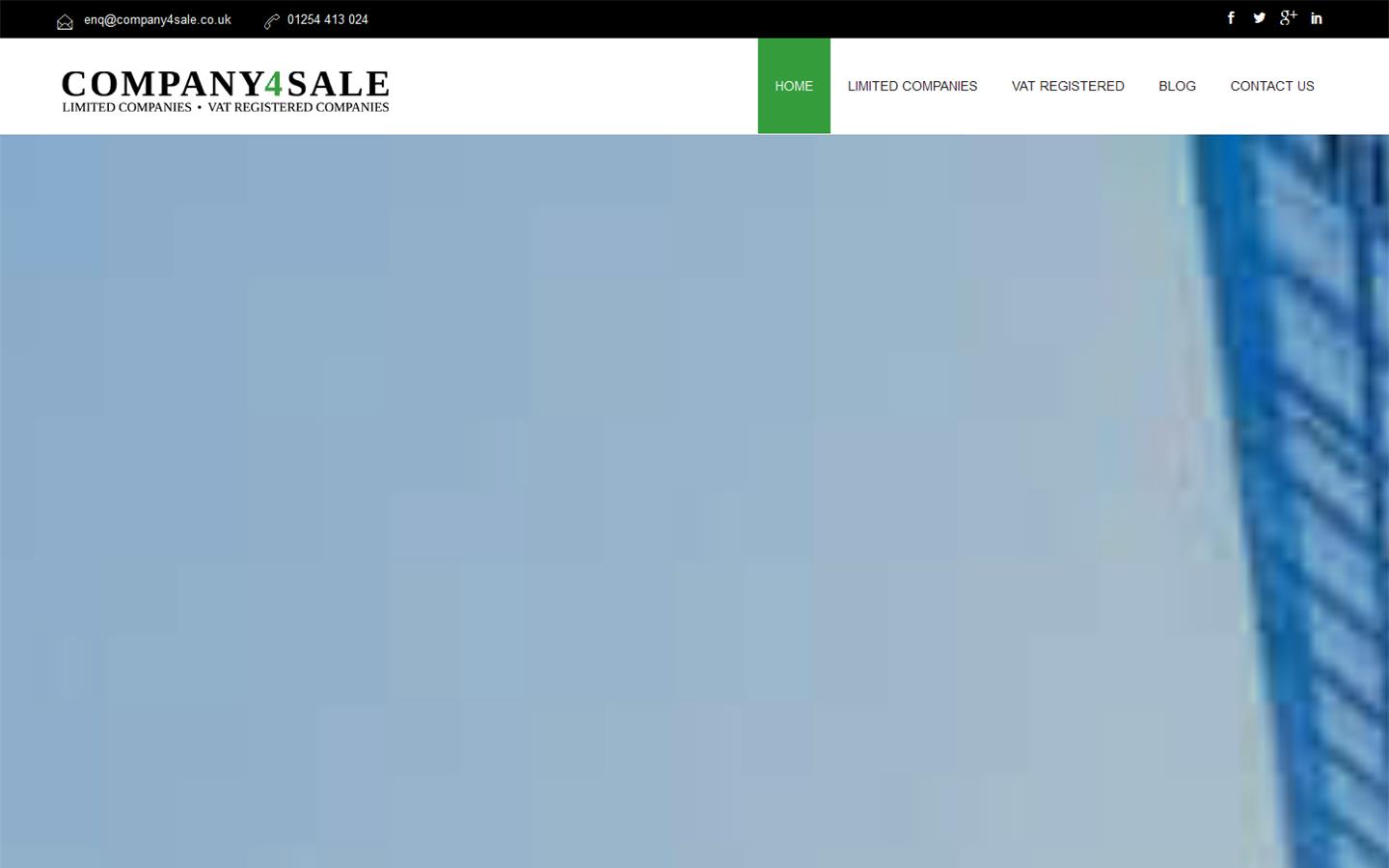 Company 4 Sale Website