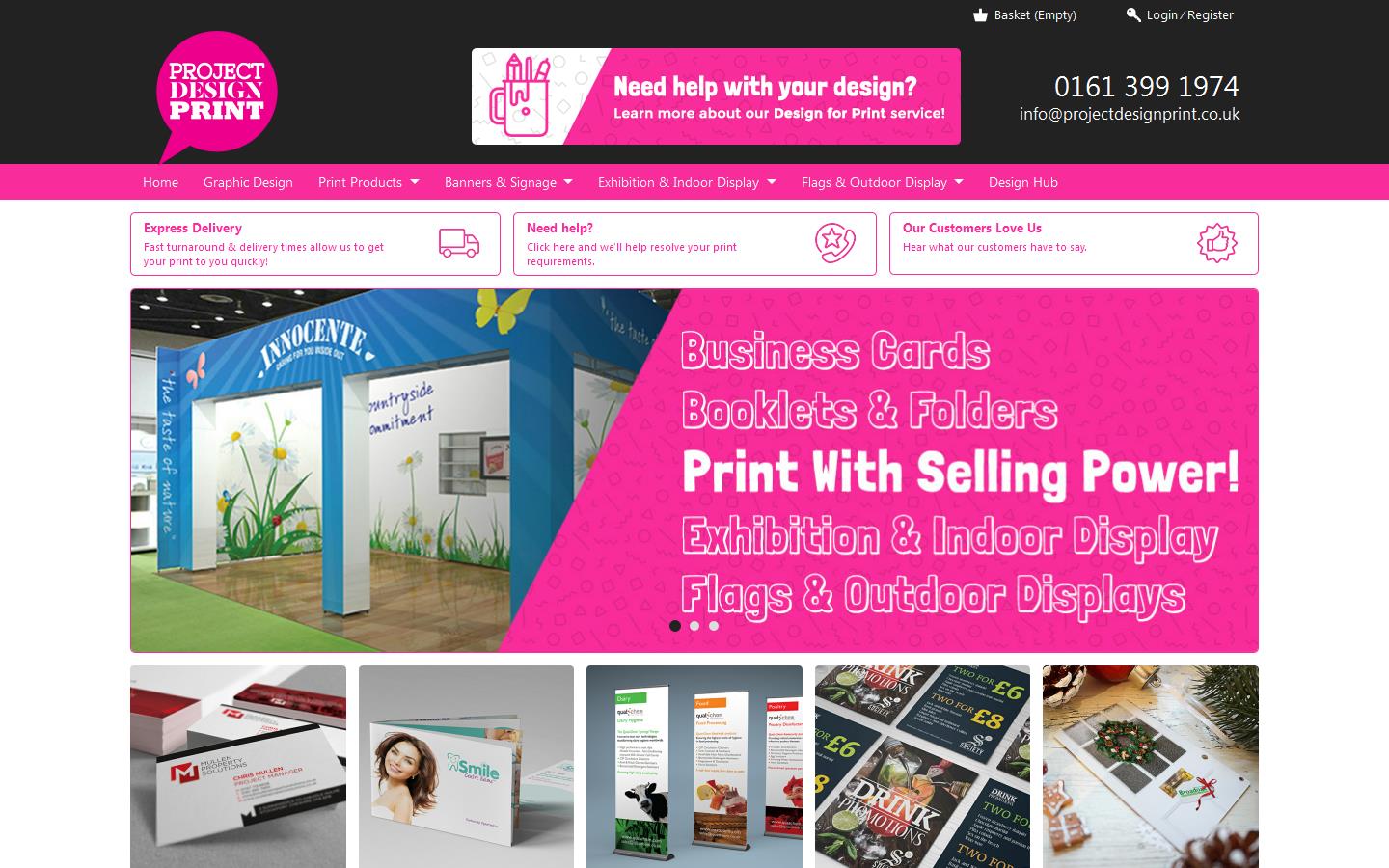 Project Design Print Website