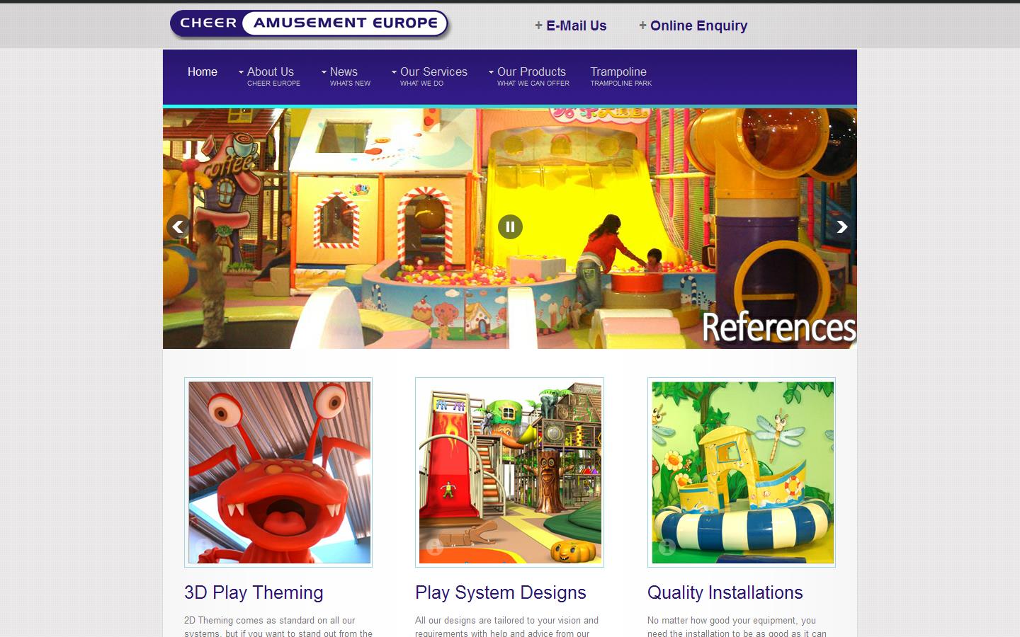 Cheer Europe Ltd Website