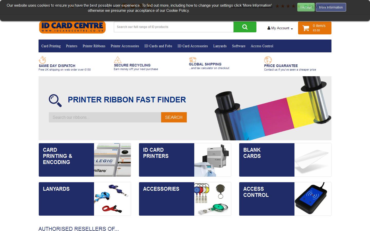 ID Card Centre Ltd Website