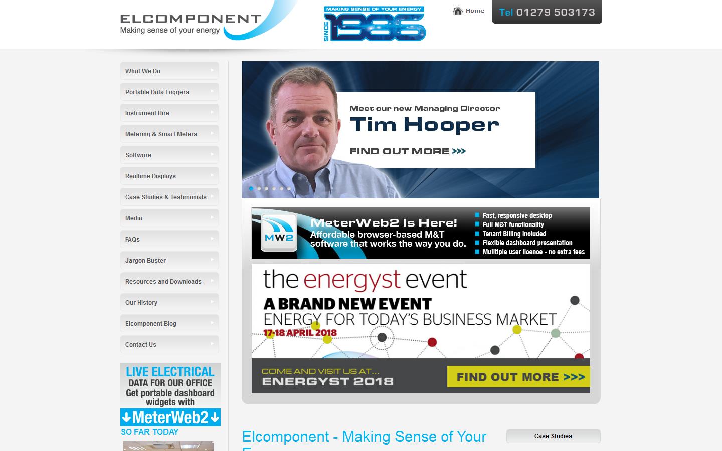 Elcomponent Ltd Website