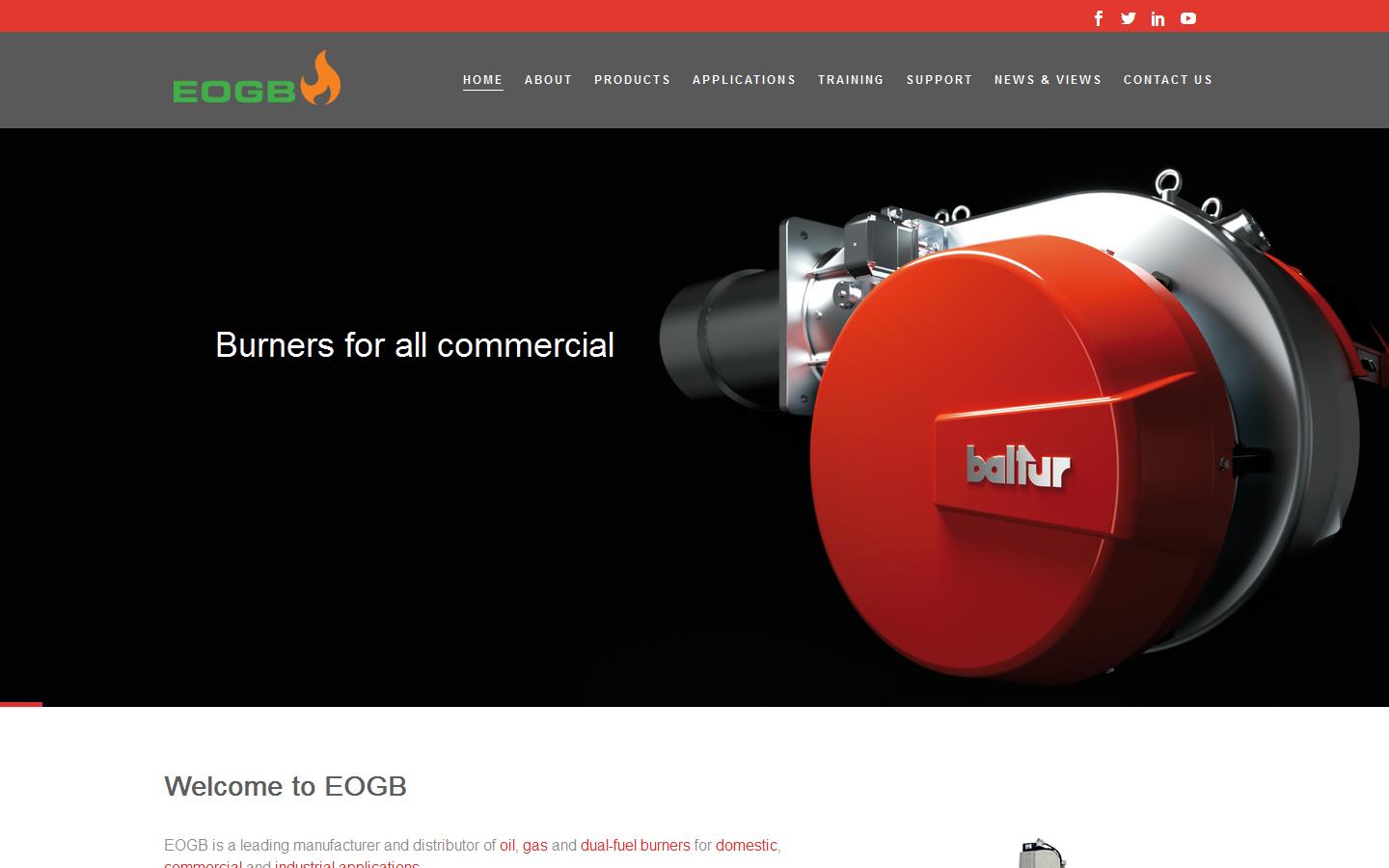 EOGB Energy Products Ltd Website