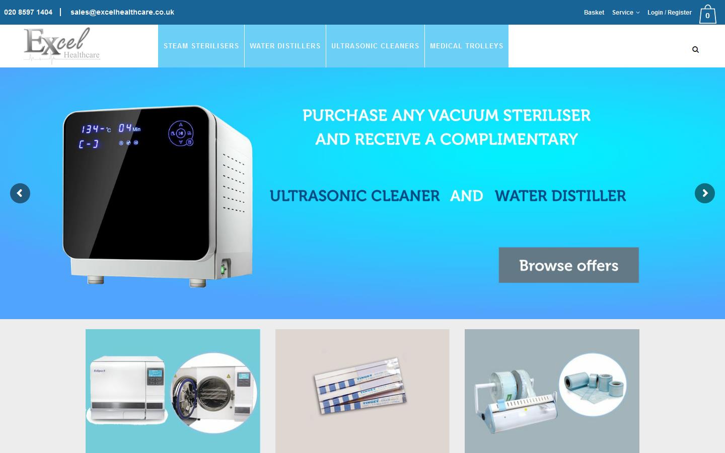 Excel Healthcare Website