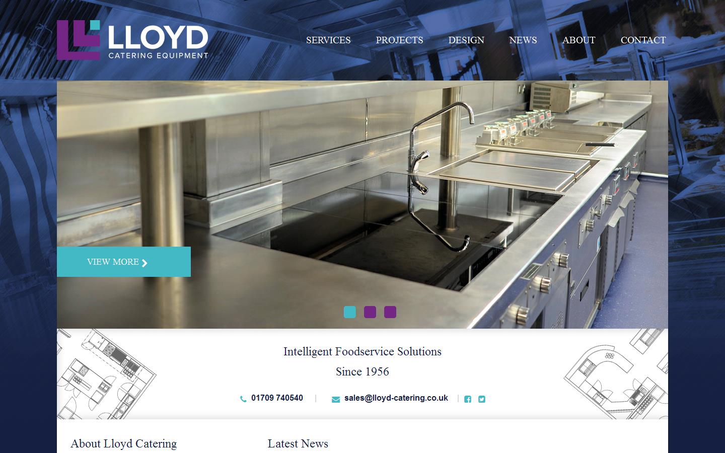 Lloyd Catering Equipment Website