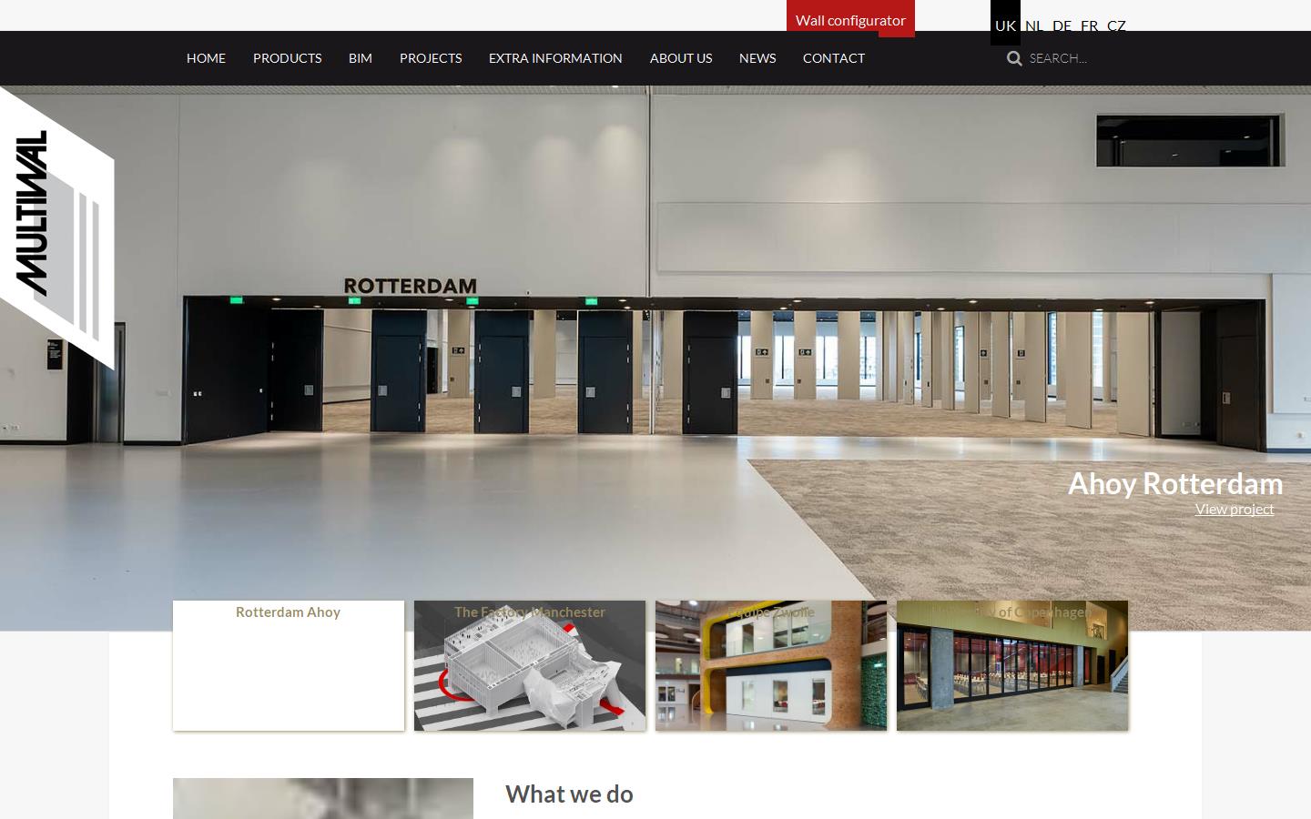 Multiwal UK Ltd Website