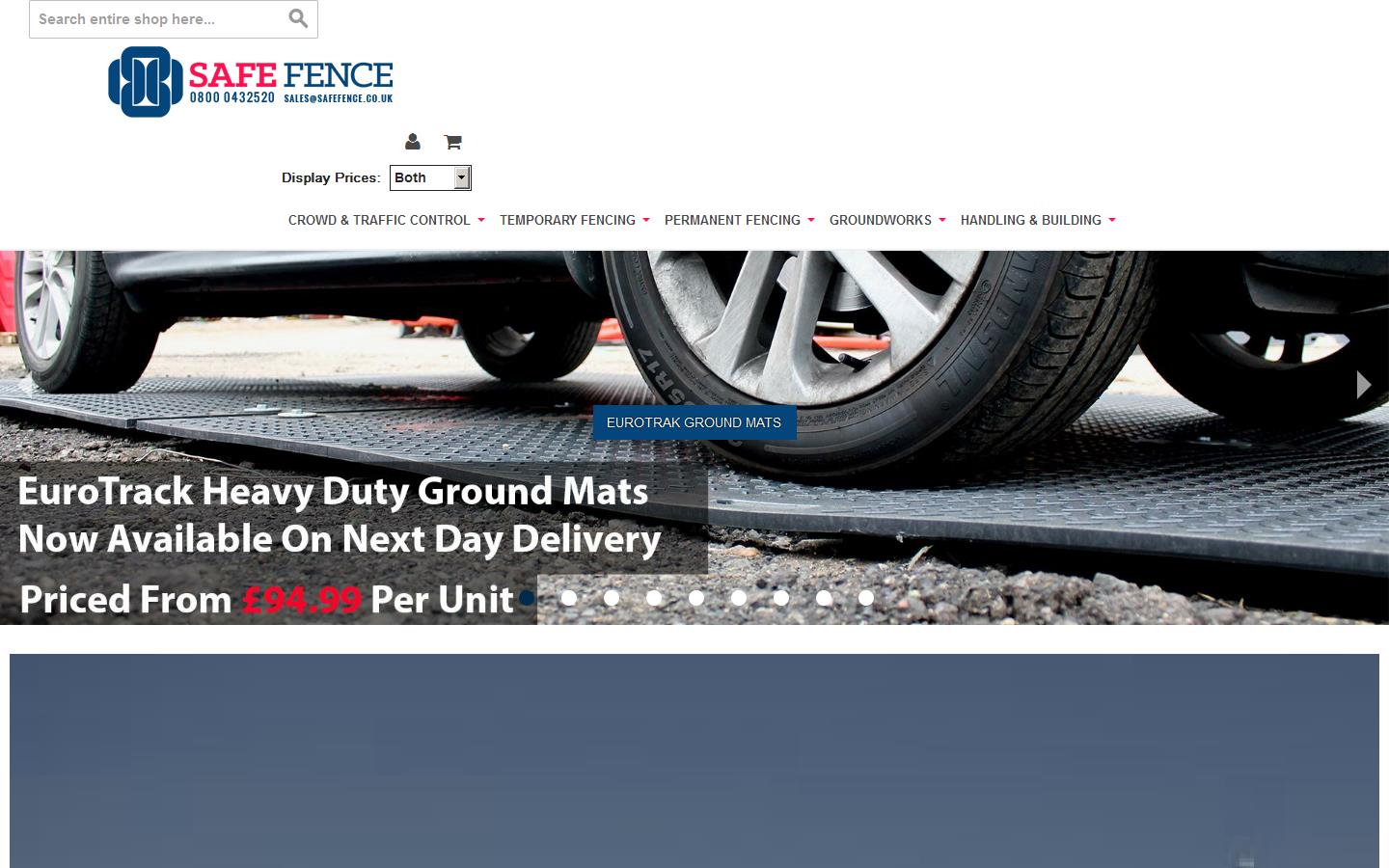 Safe Fence Ltd Website