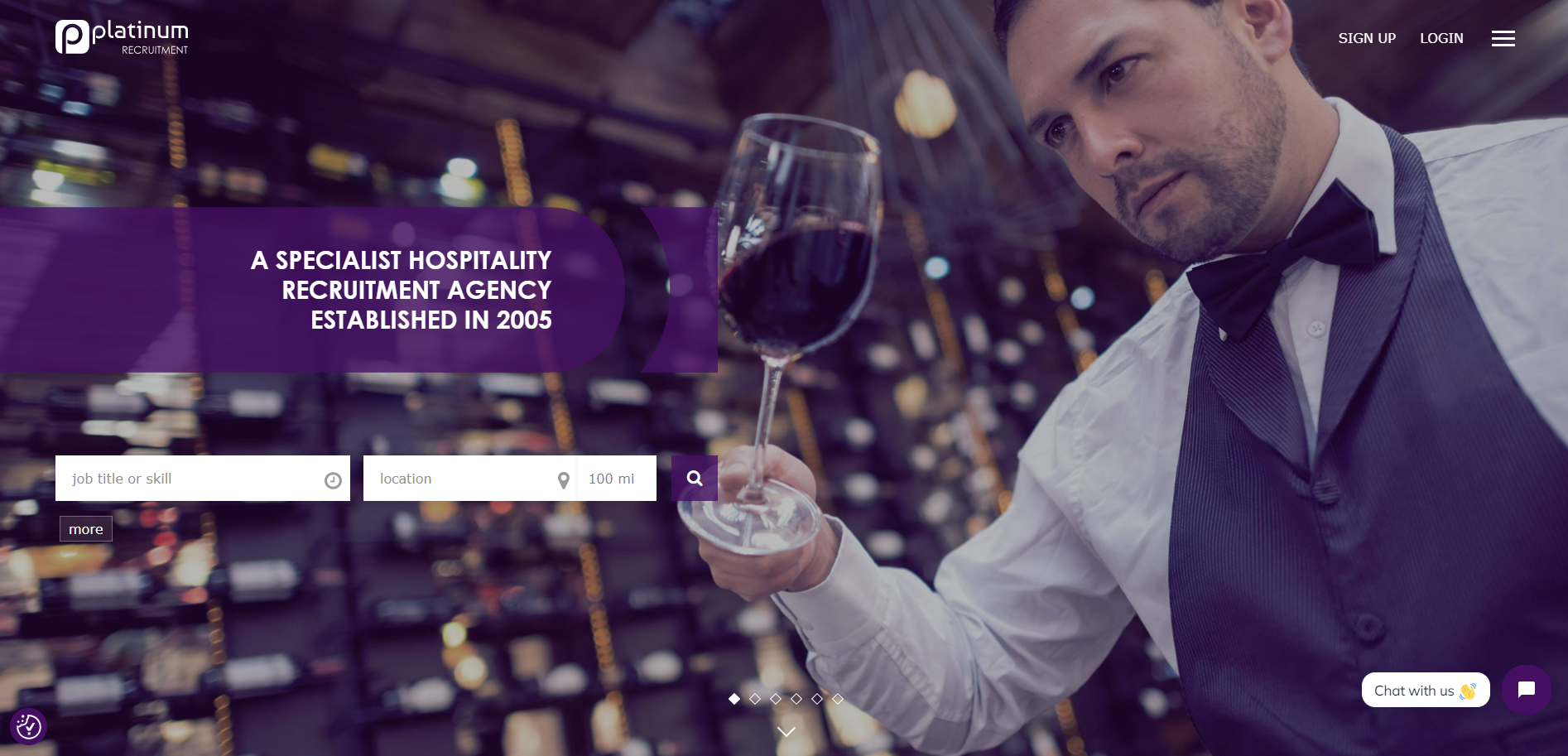 Platinum Recruitment Consultancy Website