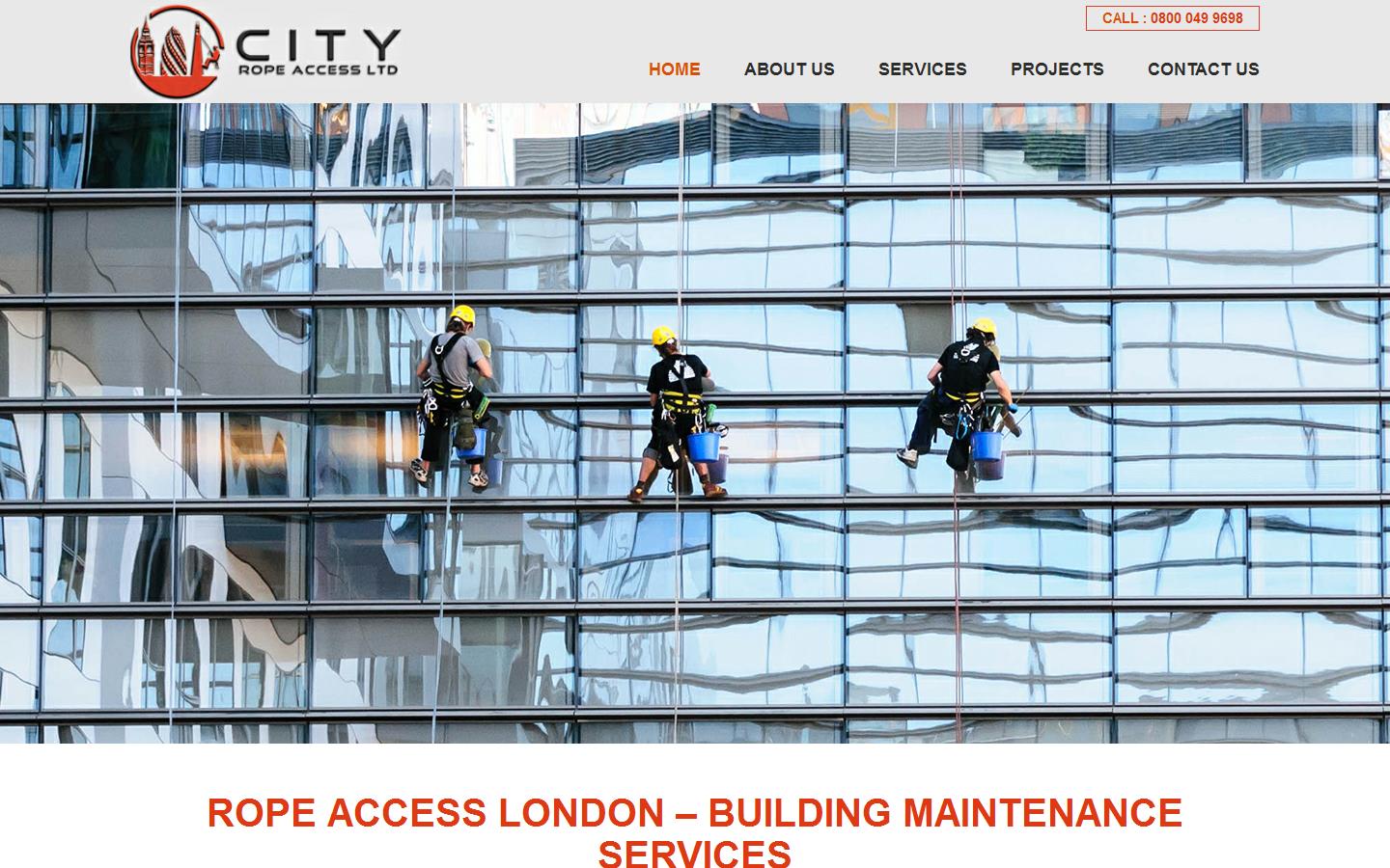 City Rope Access Ltd Website