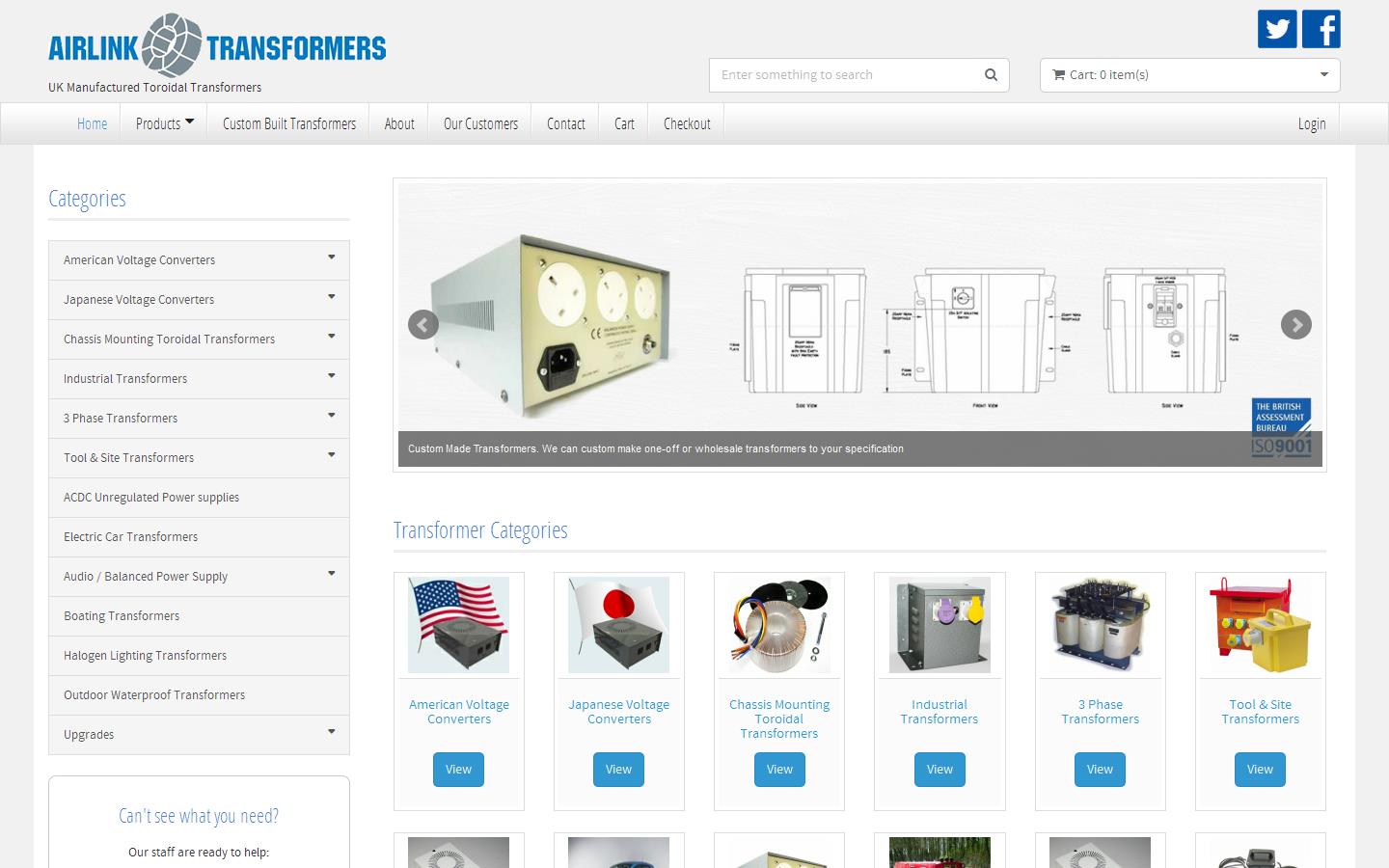 Airlink Transfomers Website