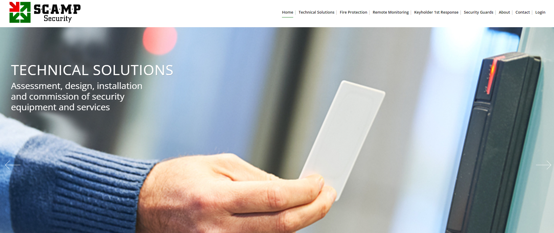 S.C.A.M.P Security Website
