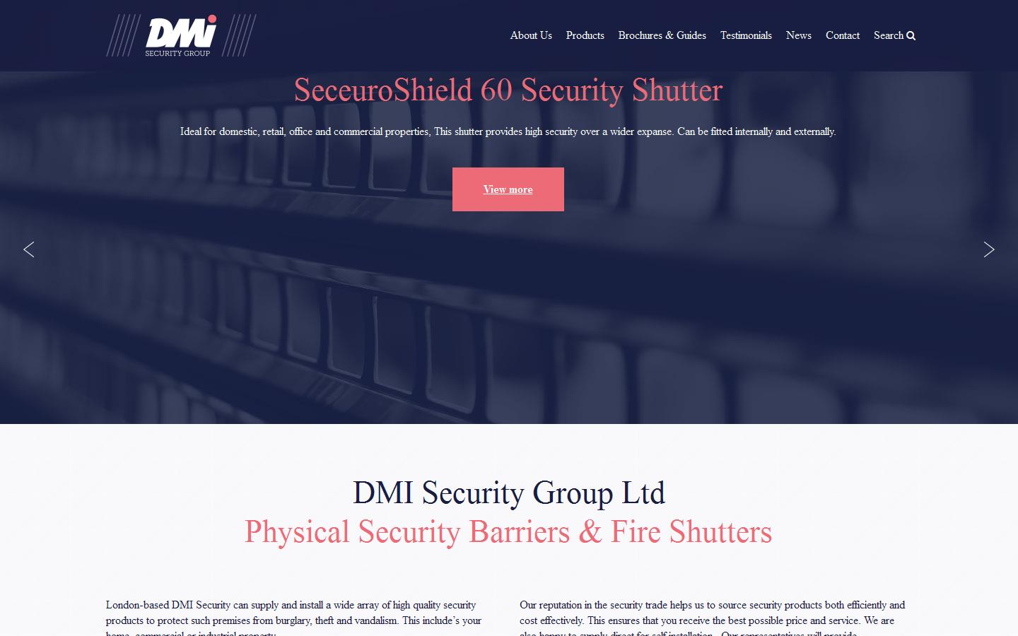 DMI Security Group Ltd Website