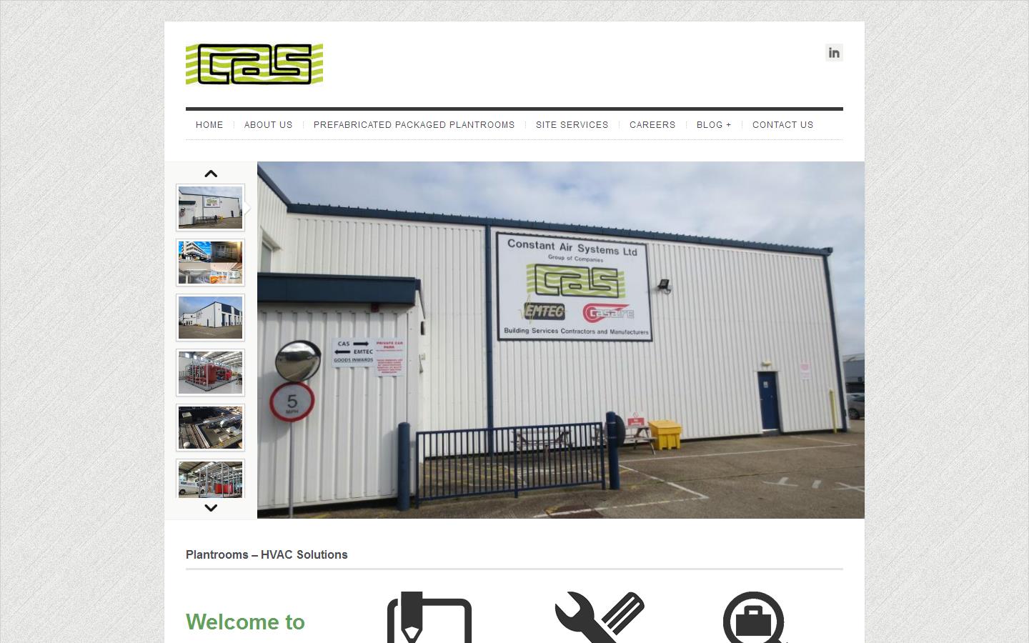 Constant Air Systems Website