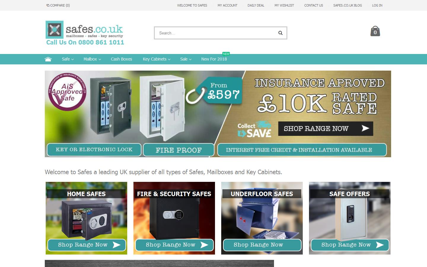 Safes.Co.UK Website