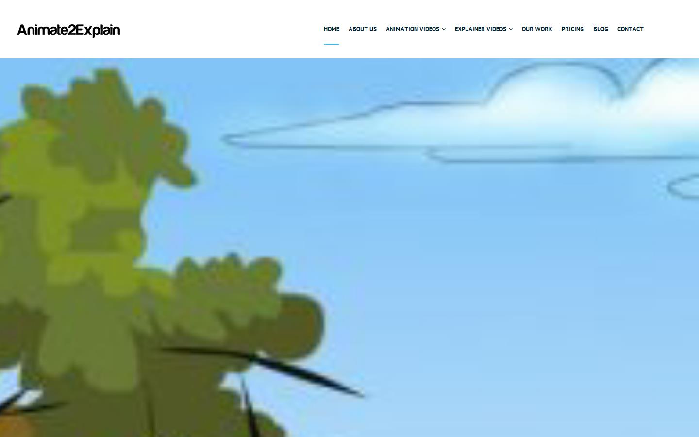 Animate2Explain Ltd Website