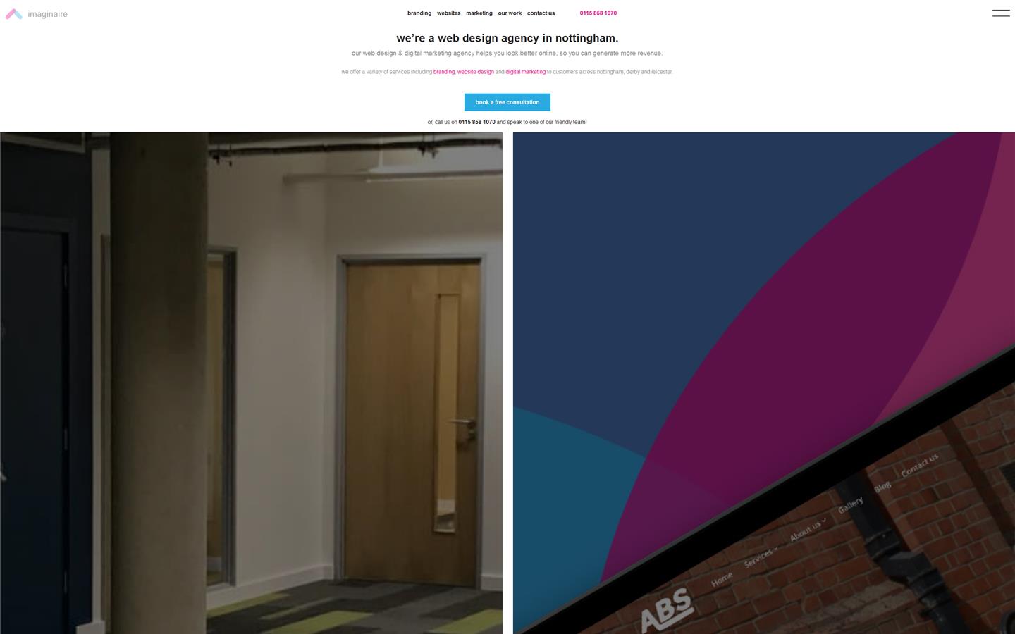 Imaginaire Digital Website