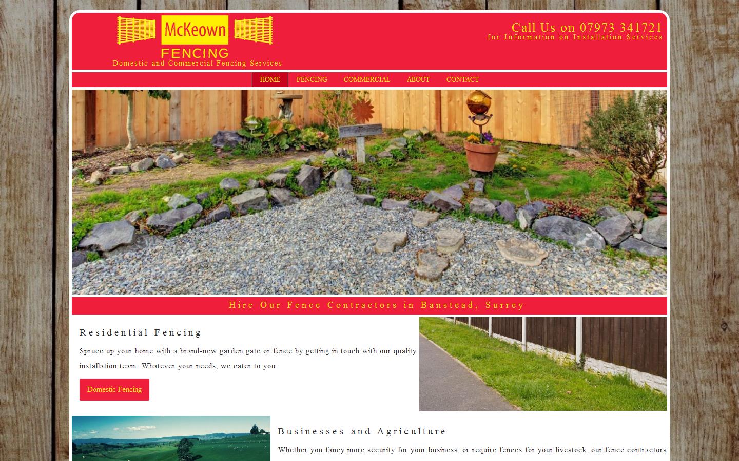 Mckeown Fencing Website
