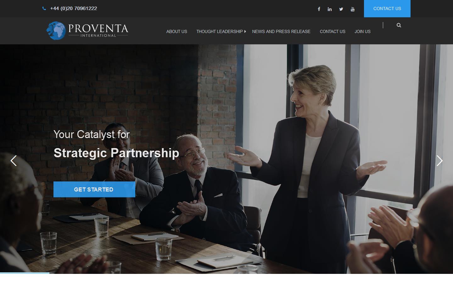 Proventa International Website