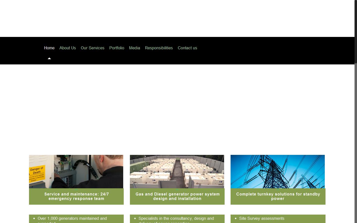 Green Frog Genovate Ltd Website