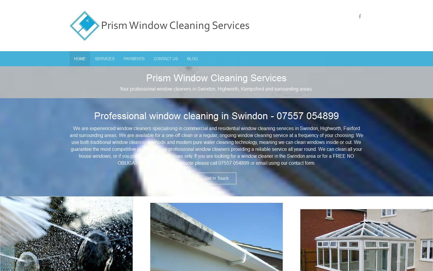prism window cleaning services Website