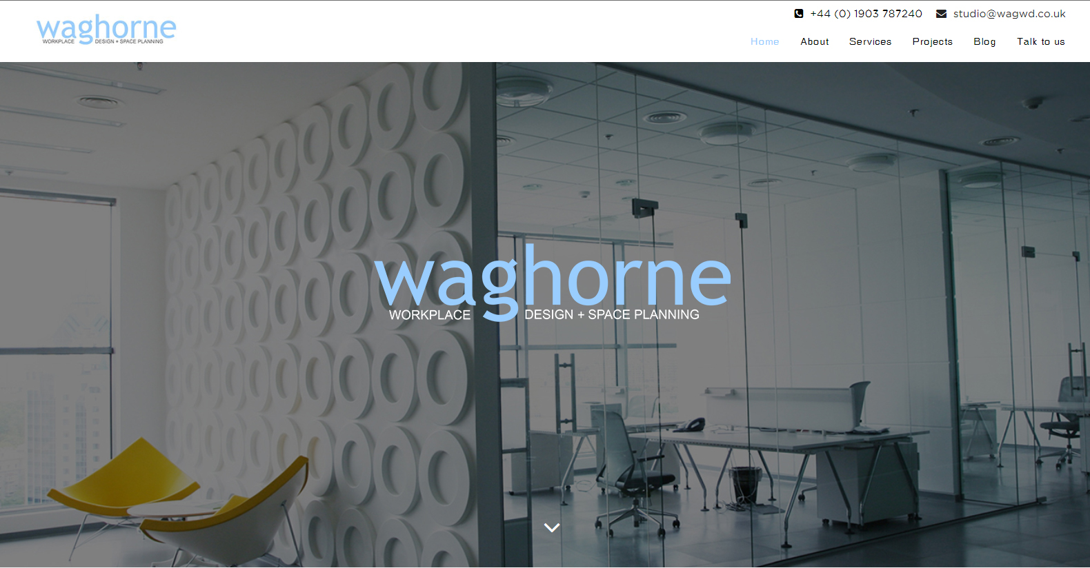 Waghorne Workplace Design Website