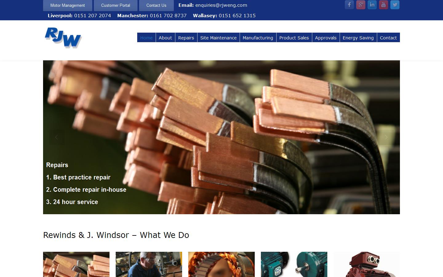 Rewinds & J Windsor Website