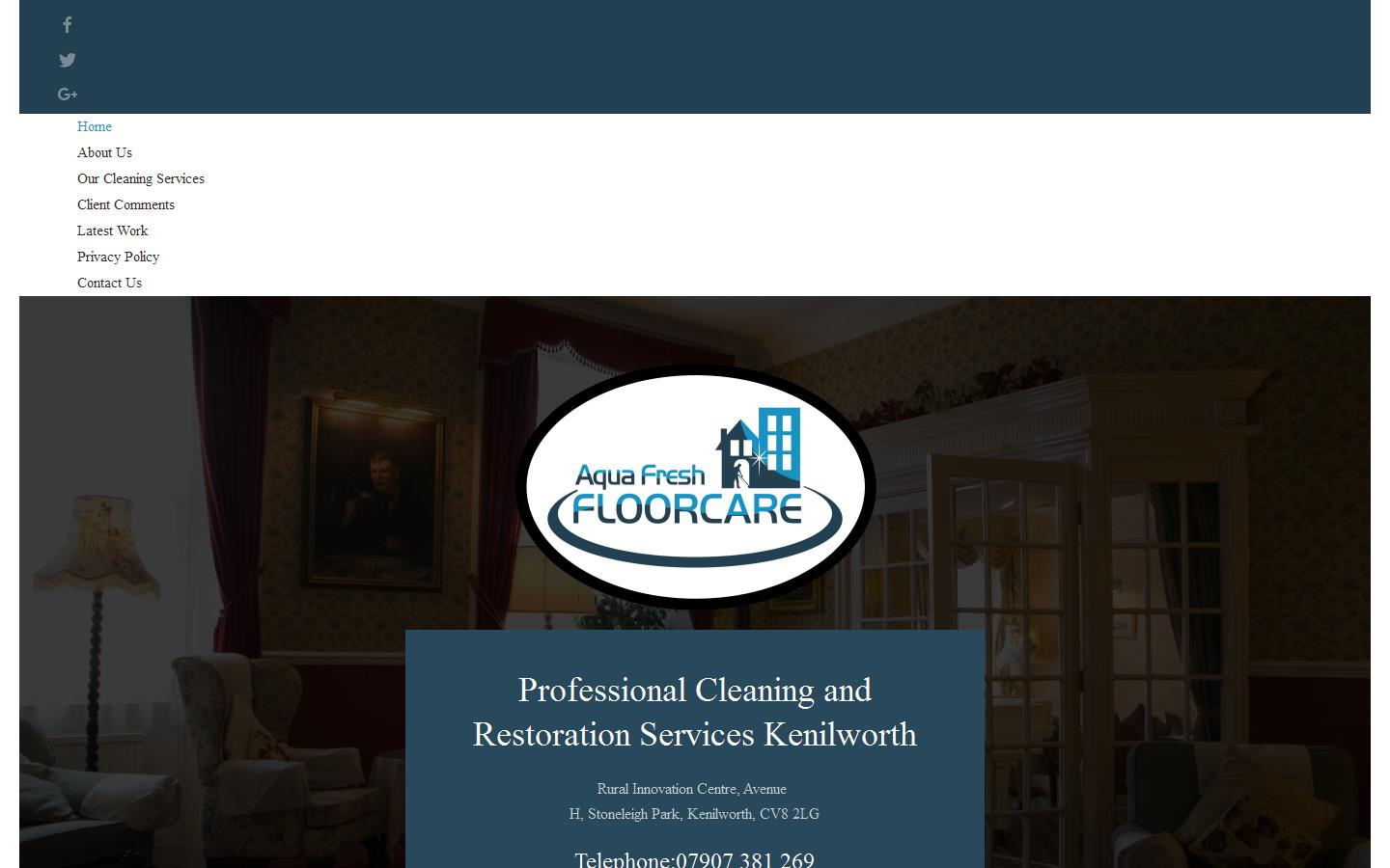 Aqua Fresh Floor Care Website