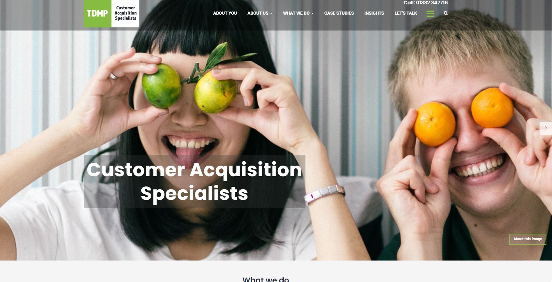 The Digital Marketing Partners Website