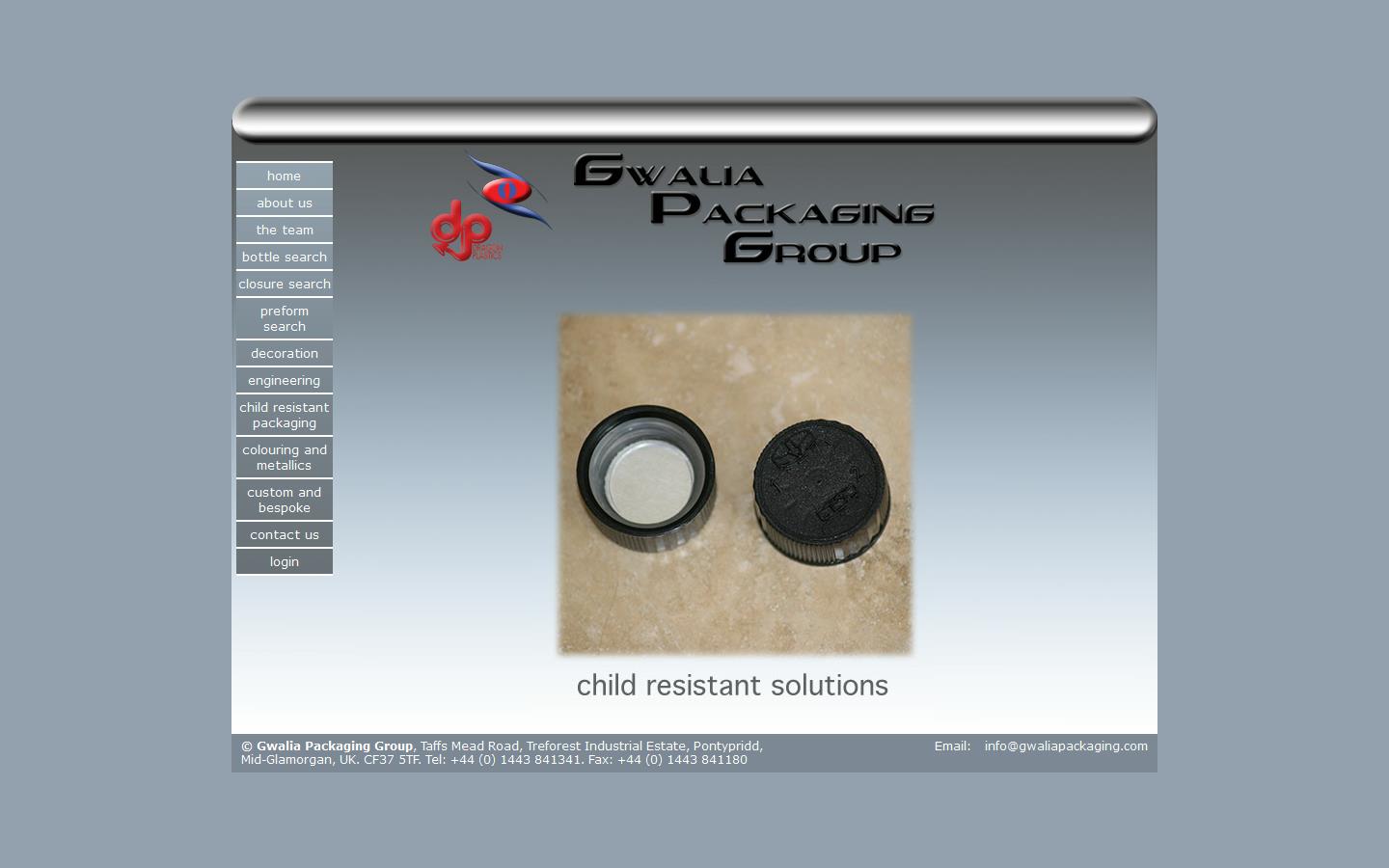 Gwalia Packaging Group Website