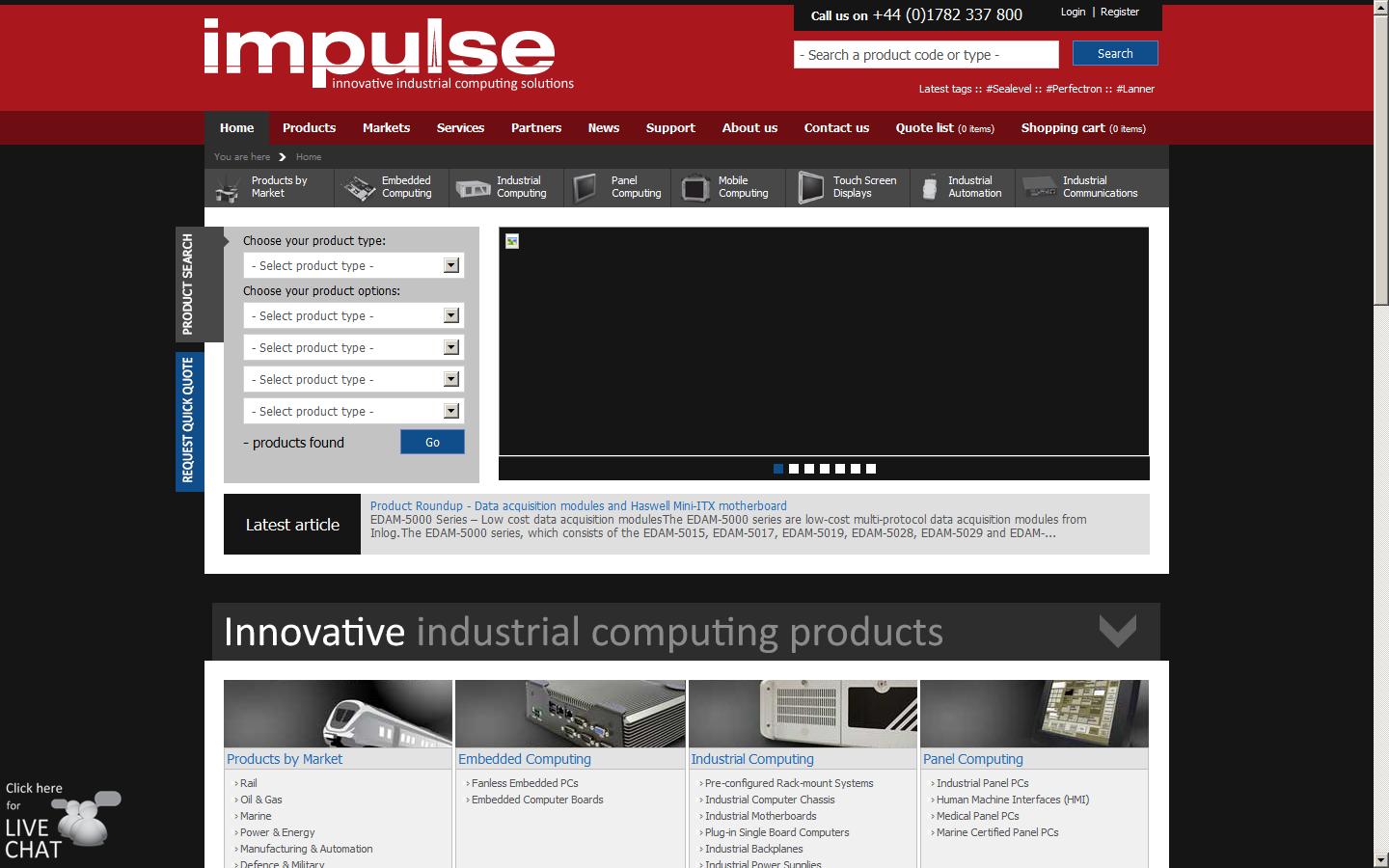Impulse Corporation Ltd Website