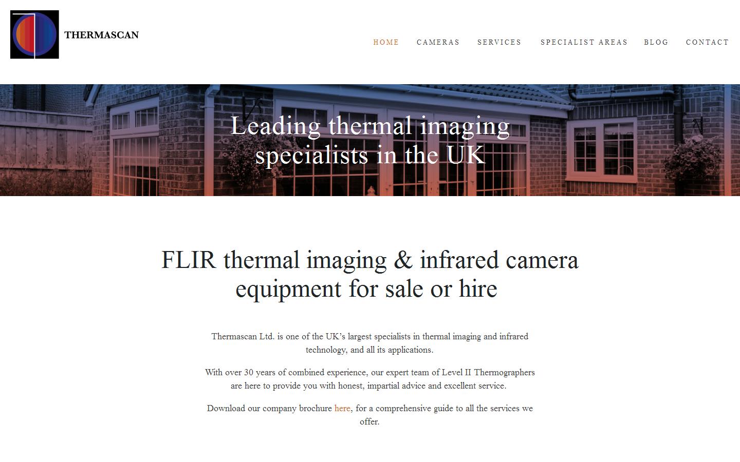 Thermascan Ltd Website