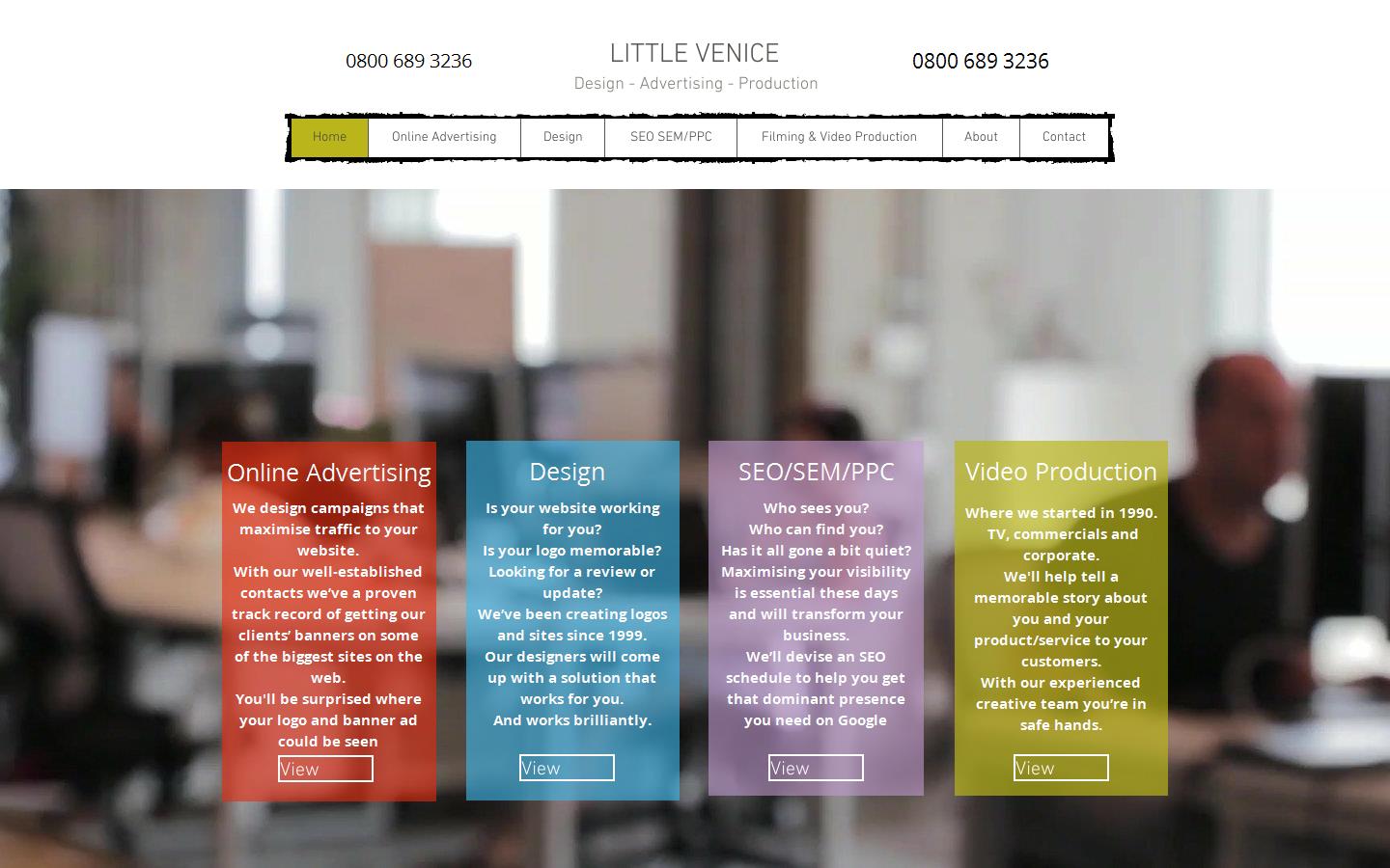 Little Venice Digital Ltd Website