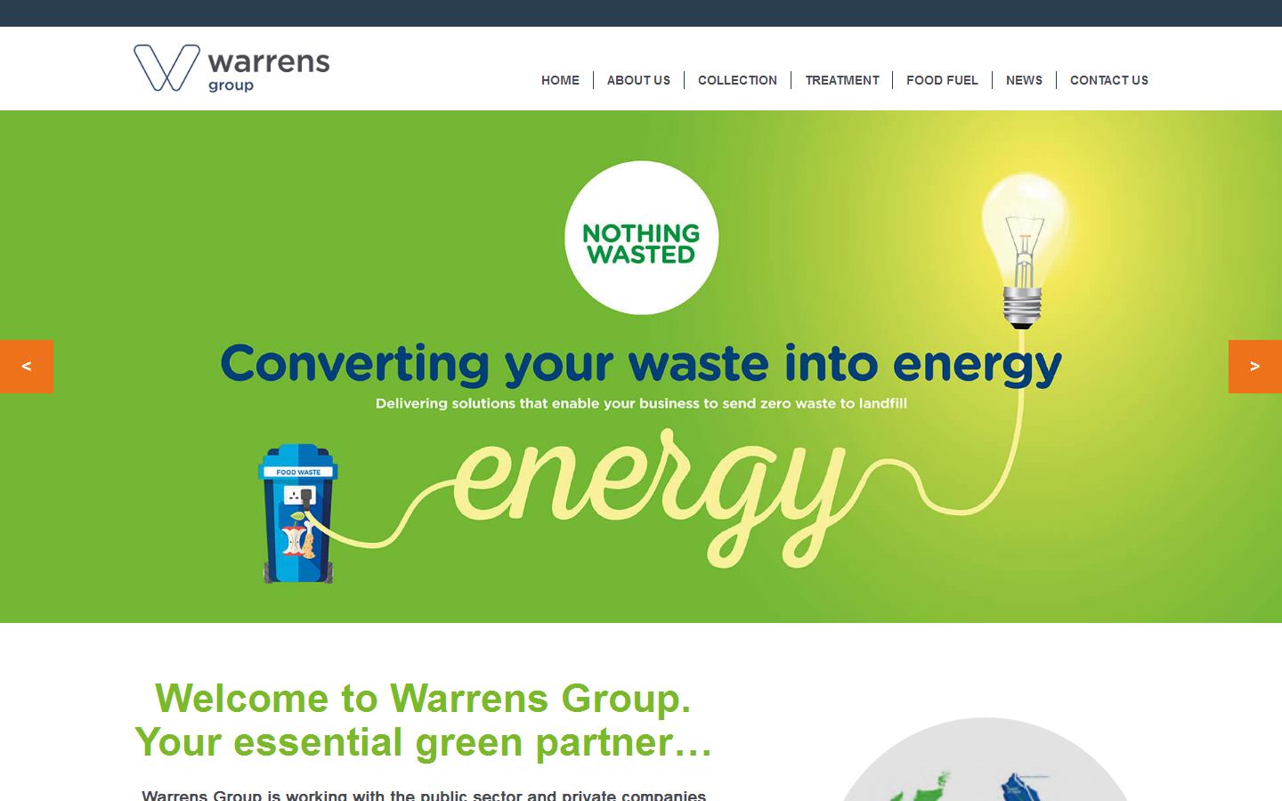 Warrens Group Website
