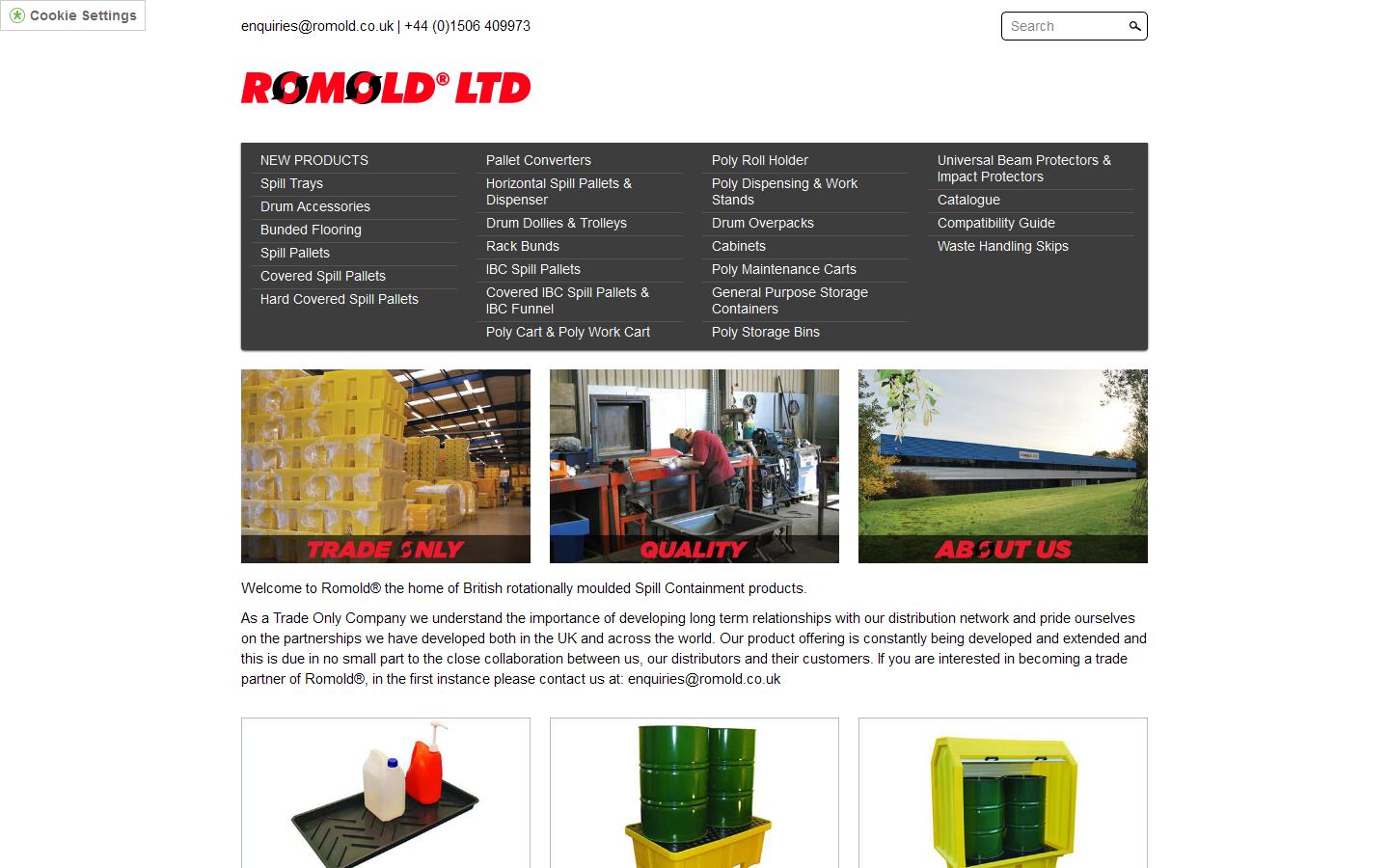 Romold Website