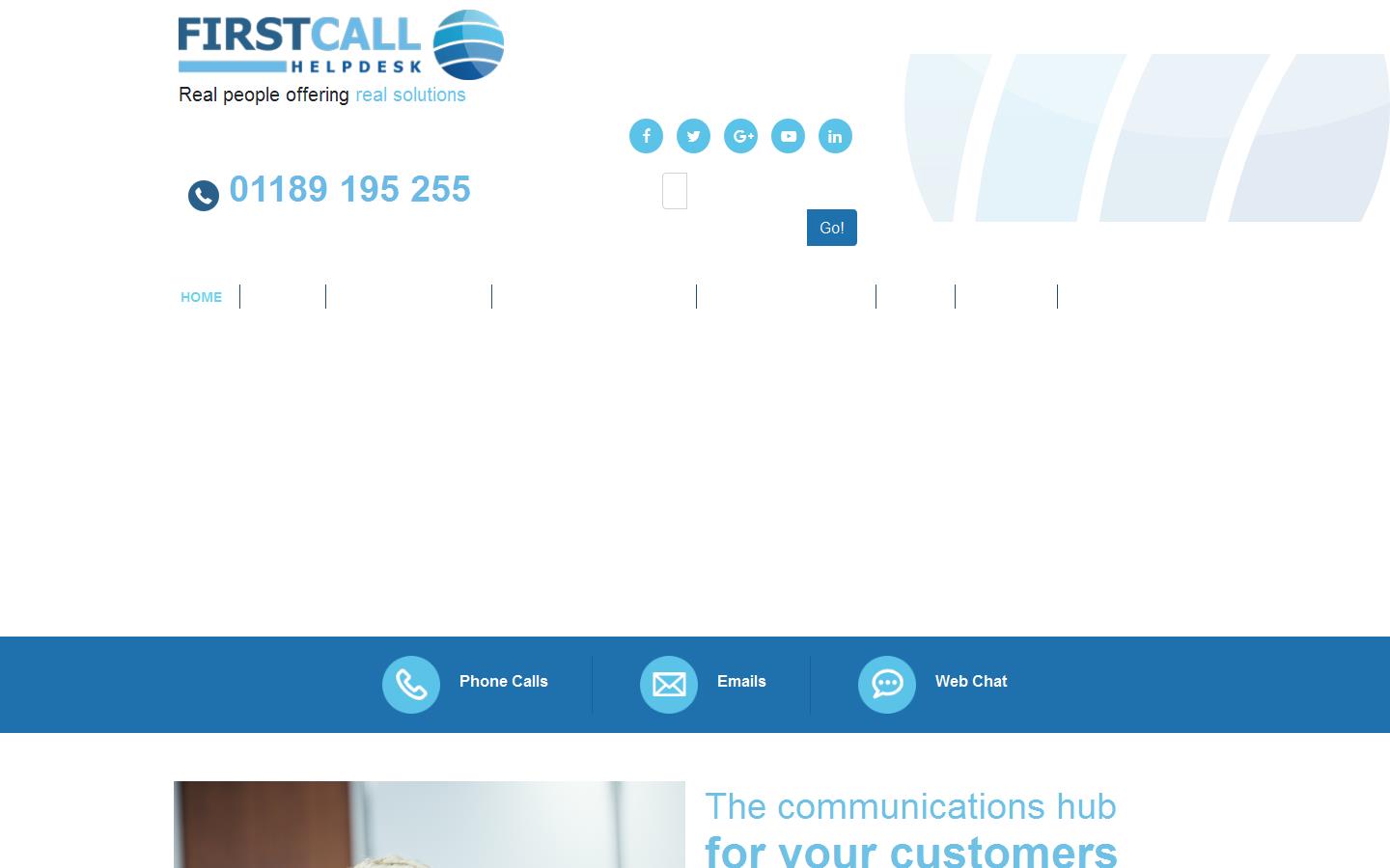 First Call Helpdesk Ltd Website