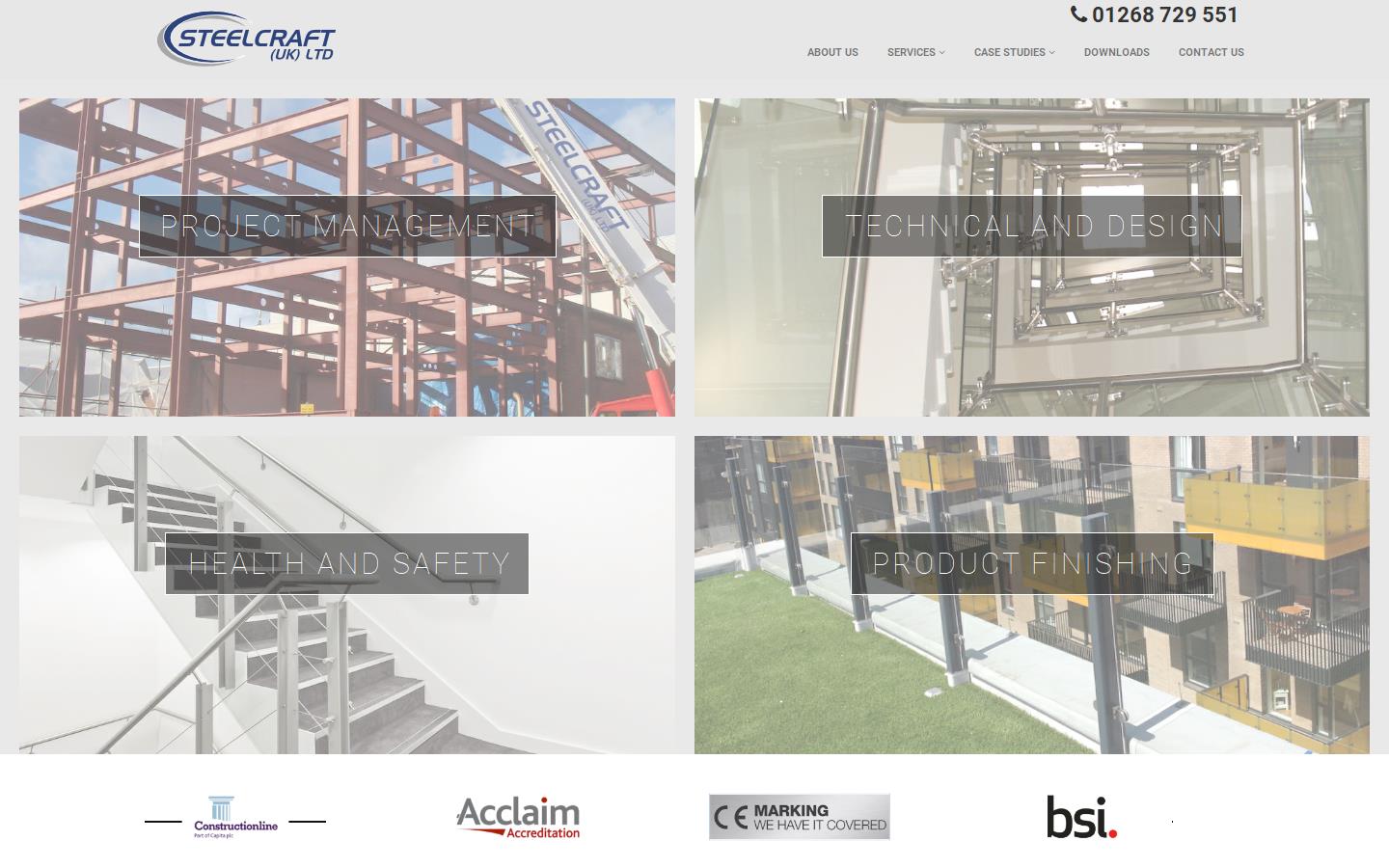 Steelcraft UK Ltd Website