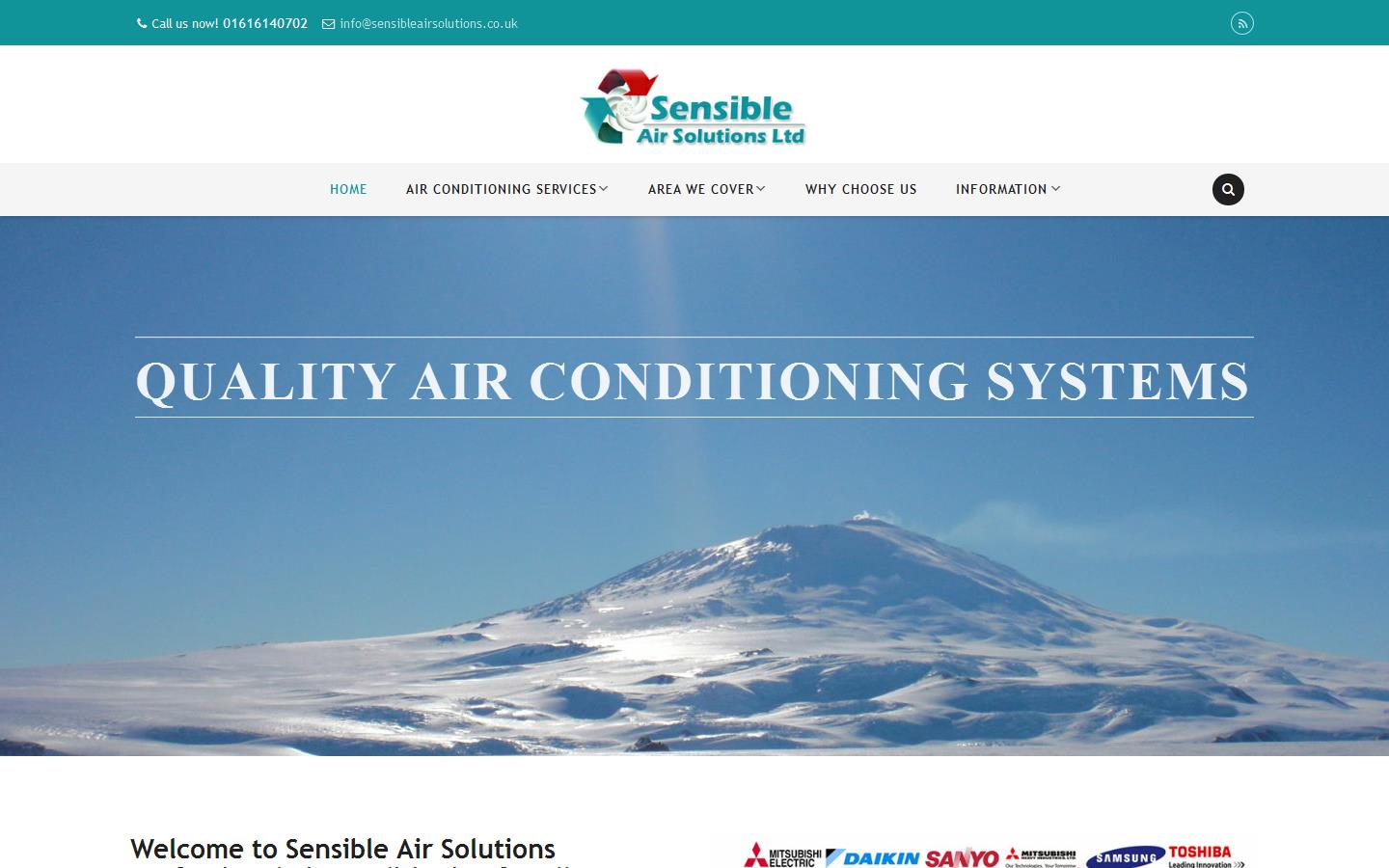Sensible Air Solutions Website