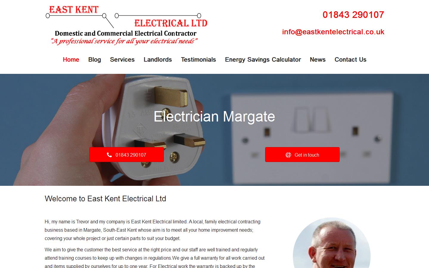 East Kent Electrical Website