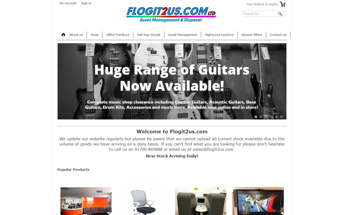 Flogit2us.com Ltd Website