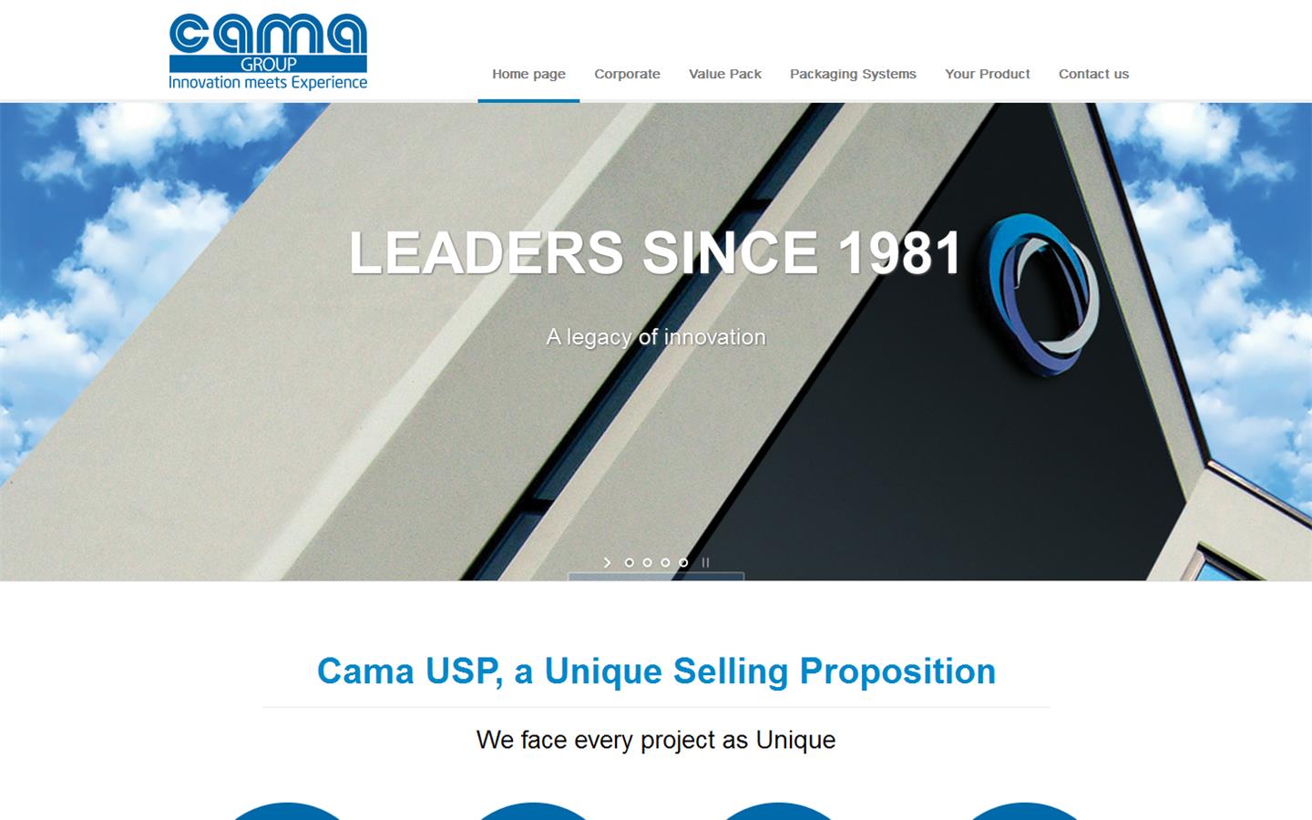 Cama UK Website