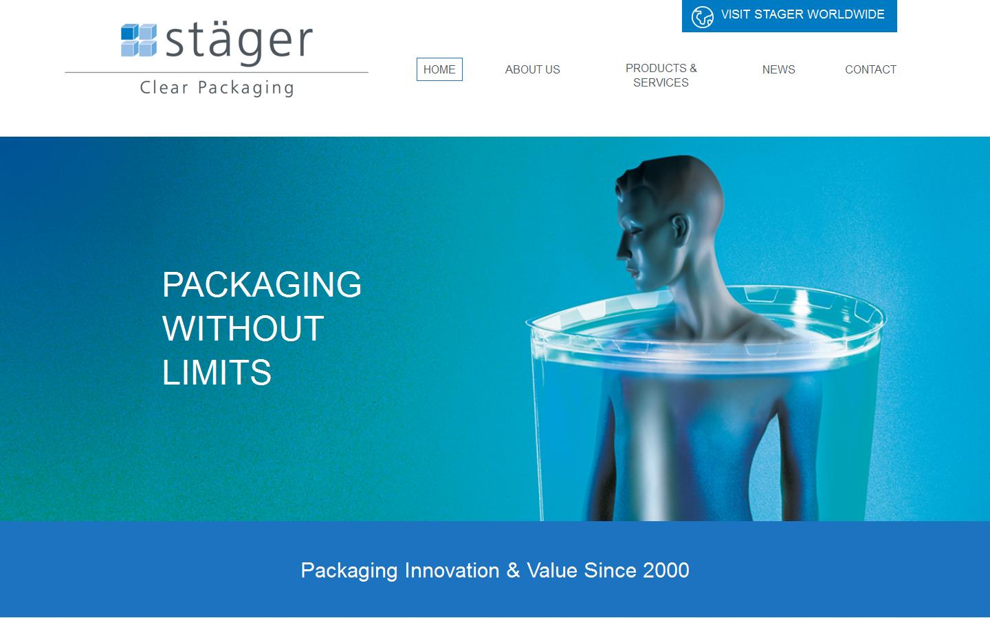 Staeger Clear Packaging Website