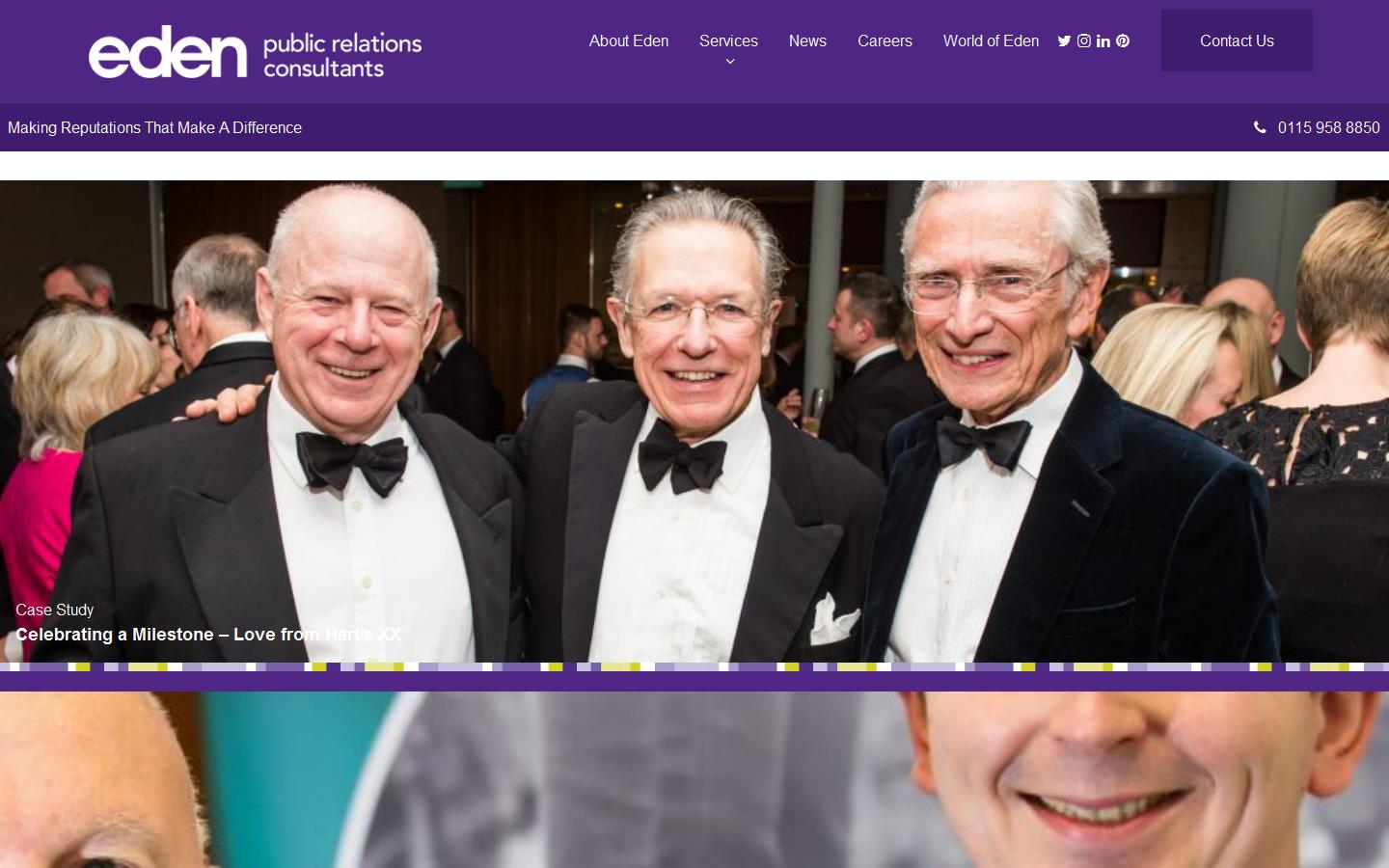 Eden Public Relations Website