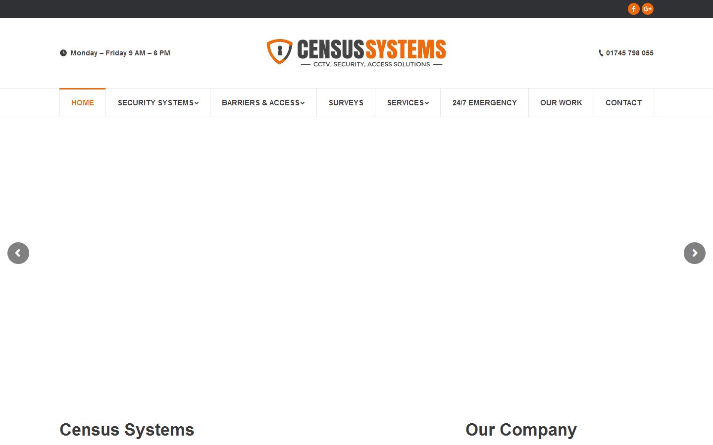Census Systems Website